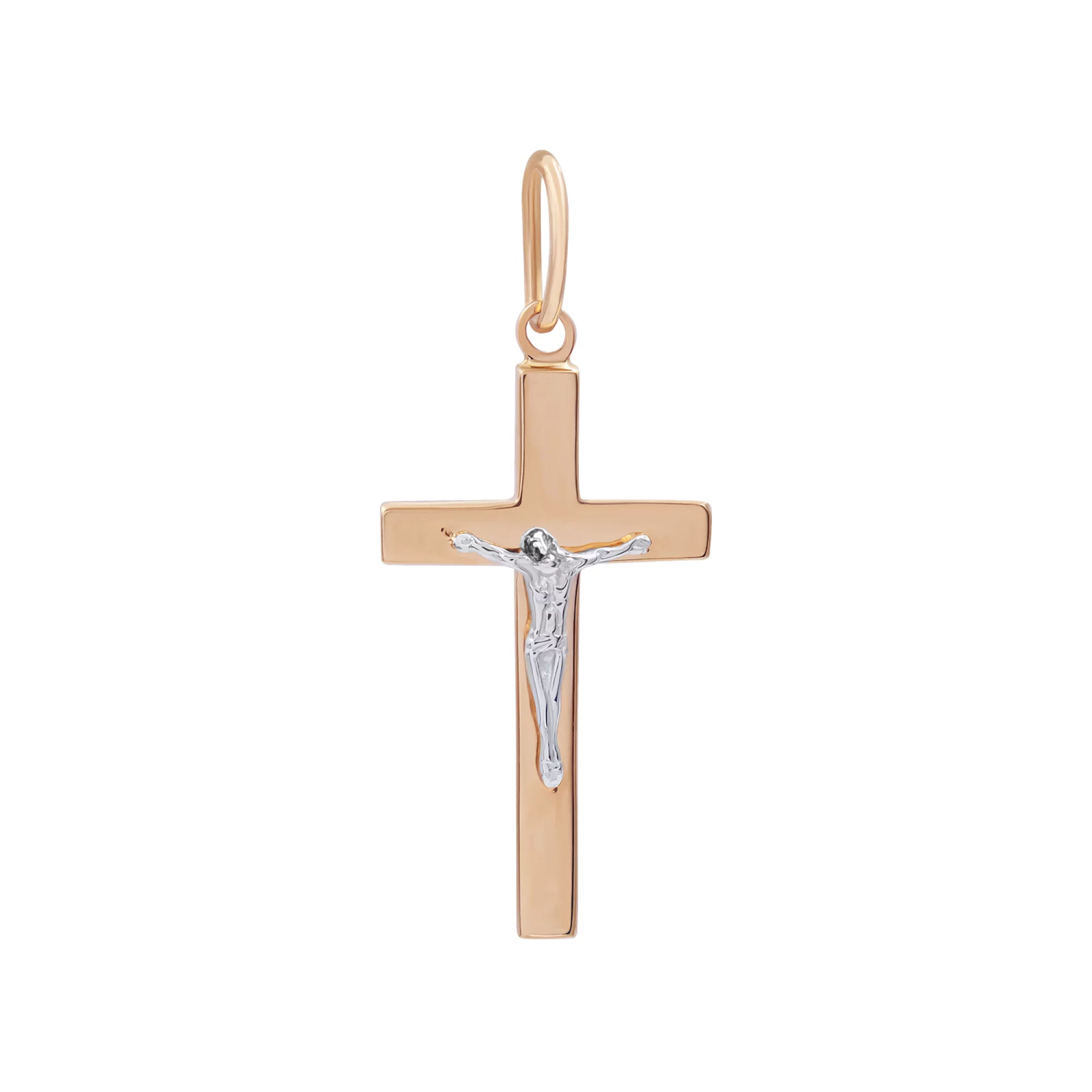 Крестик из красного золота - 1469459 – изображение 1