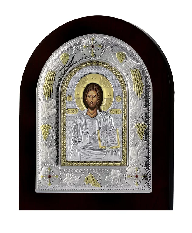 Ікона "Христос Спаситель" 240х290 мм. Артикул MA/E3107AX-бц: ціна, відгуки, фото – купити в інтернет-магазині AURUM