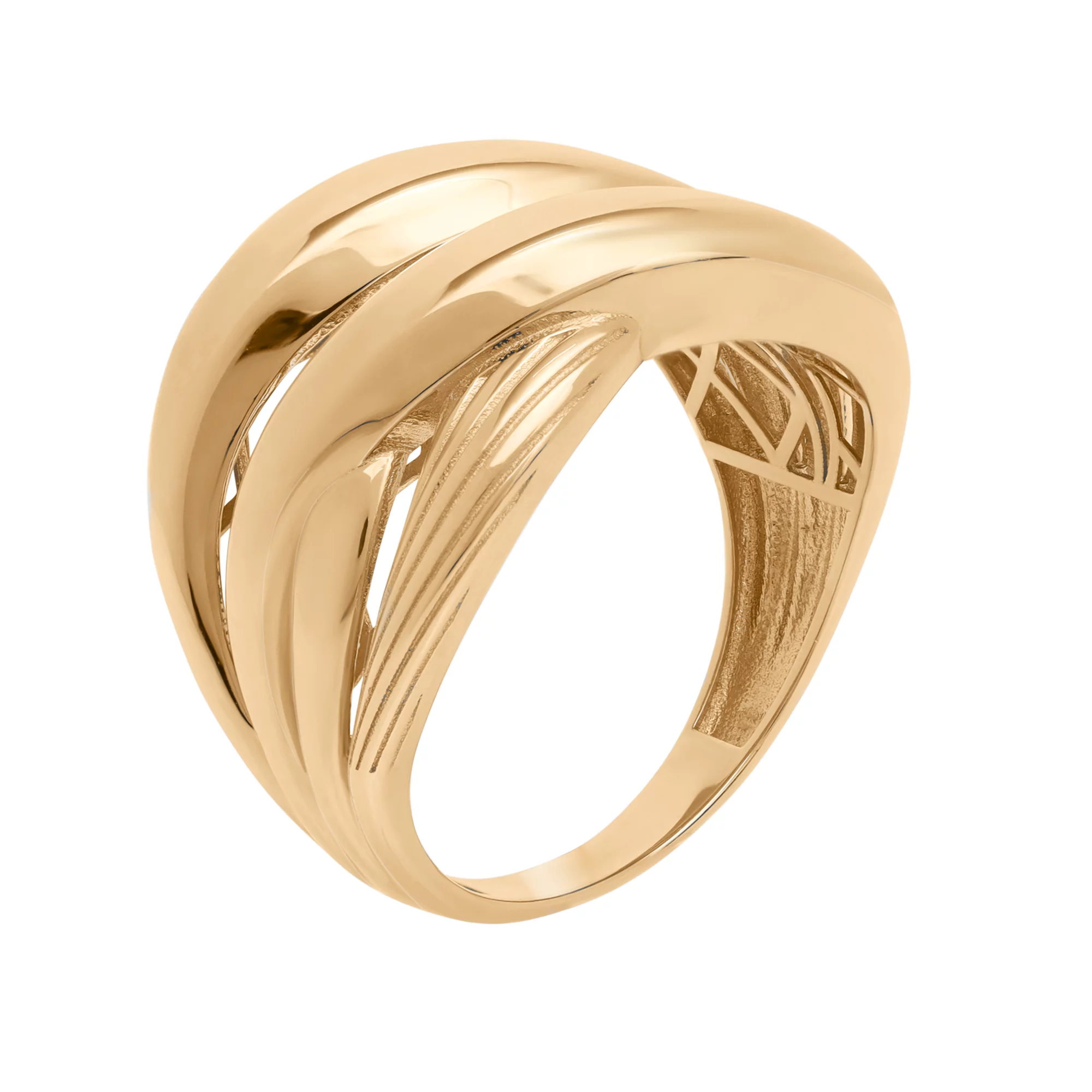 Массивное кольцо из красного золота - 1737228 – изображение 1