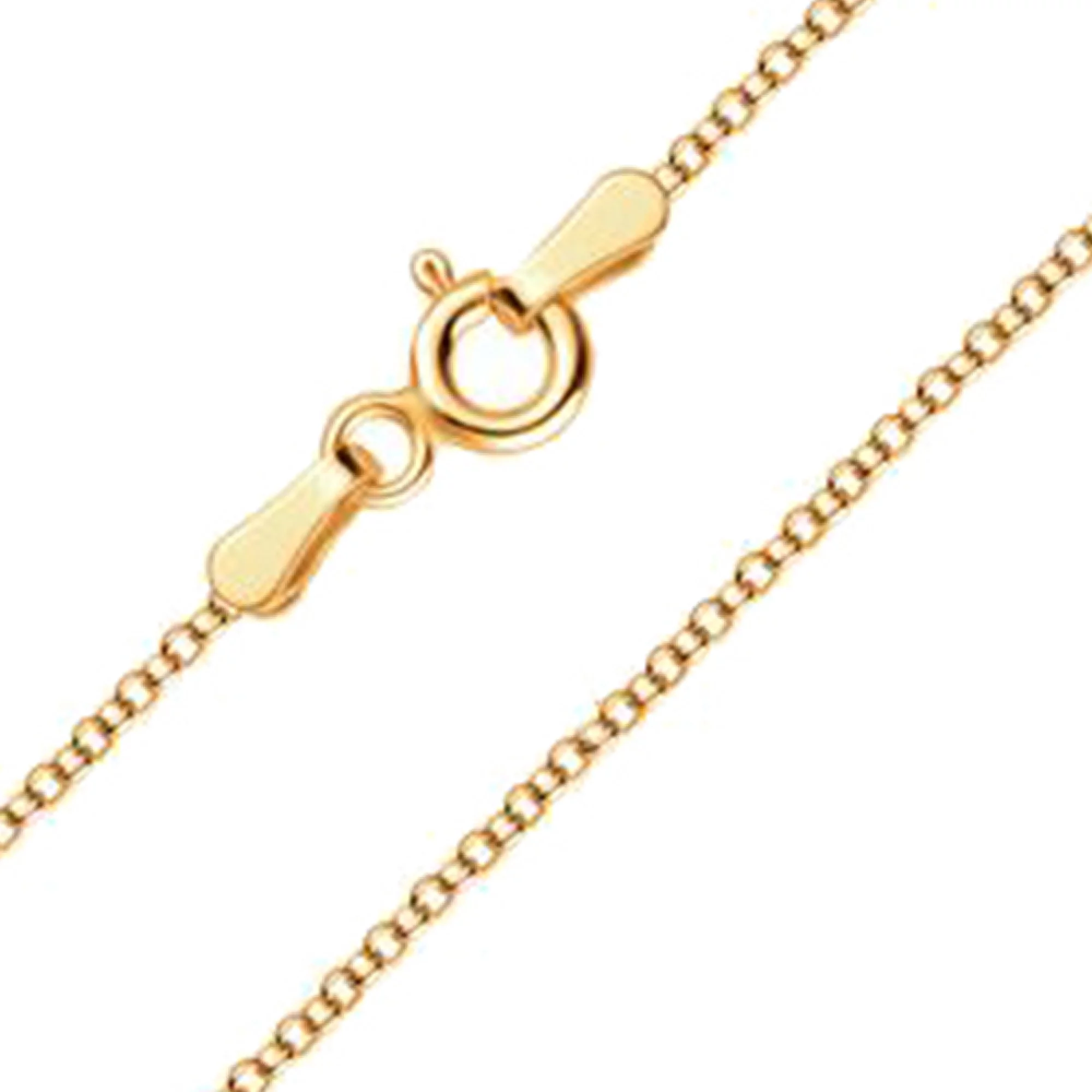 Ланцюг з лимонного золота плетіння якір - 965092 – зображення 1