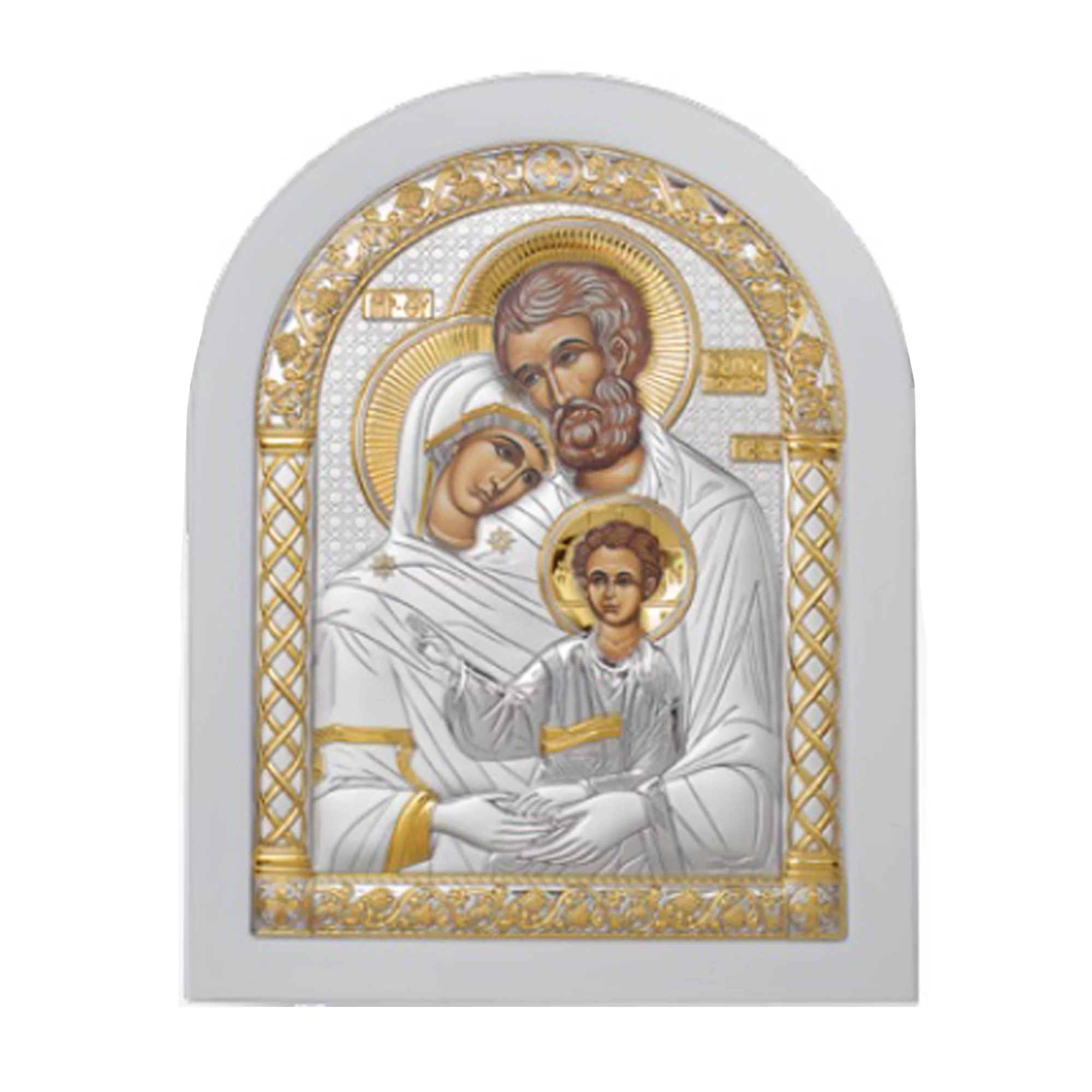 Ікона з срібла "Святе Сімейство" - 1591799 – зображення 1