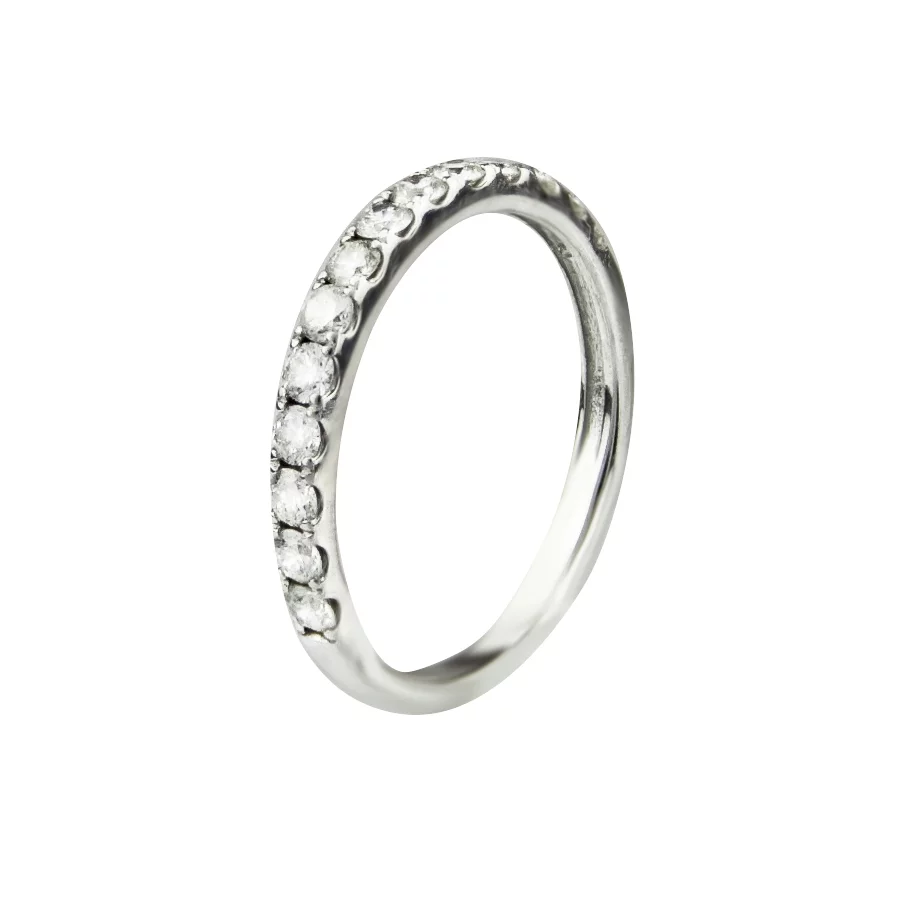 Кольцо из белого золота с бриллиантом. Артикул 1191505202: цена, отзывы, фото – купить в интернет-магазине AURUM