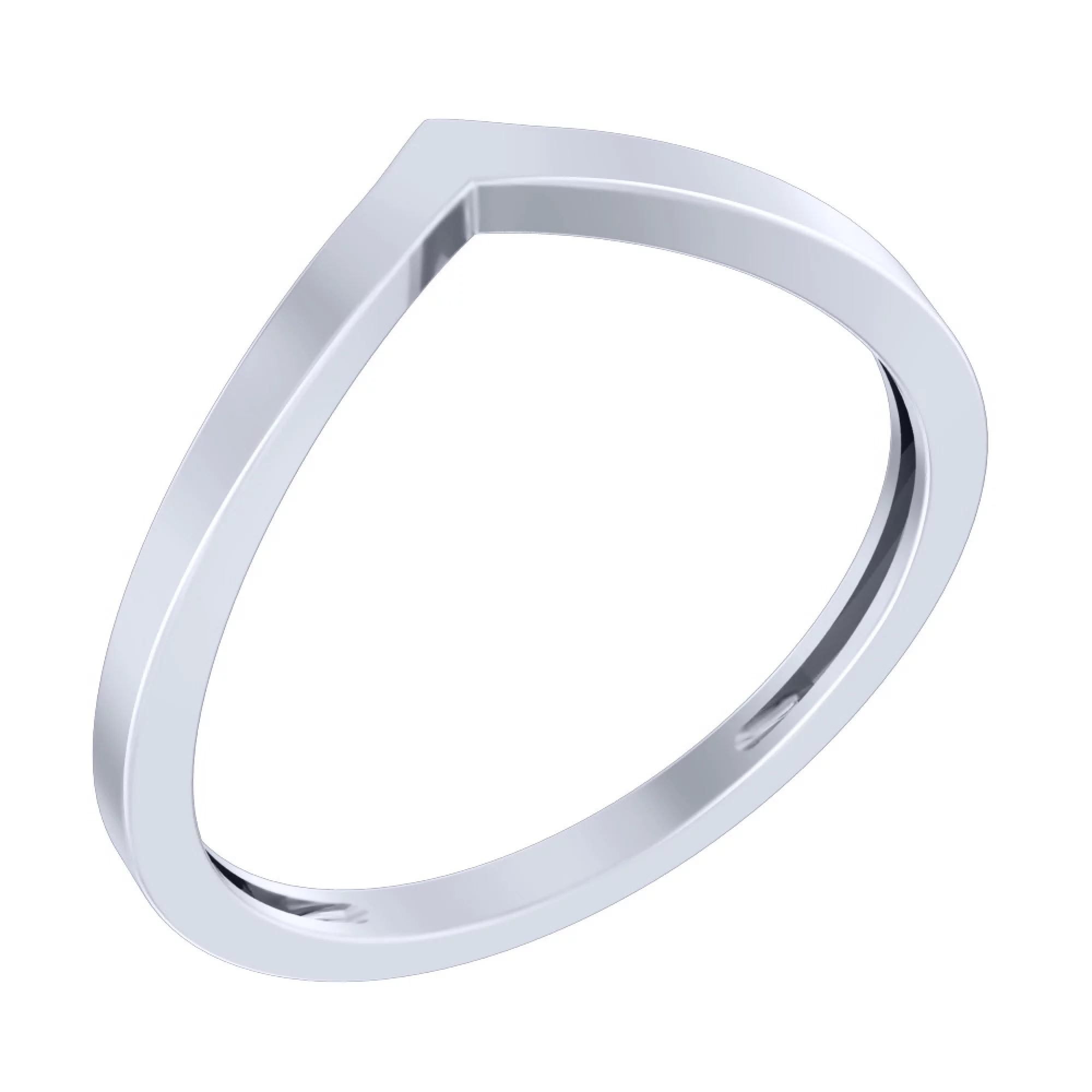 Серебряное кольцо - 1625077 – изображение 1
