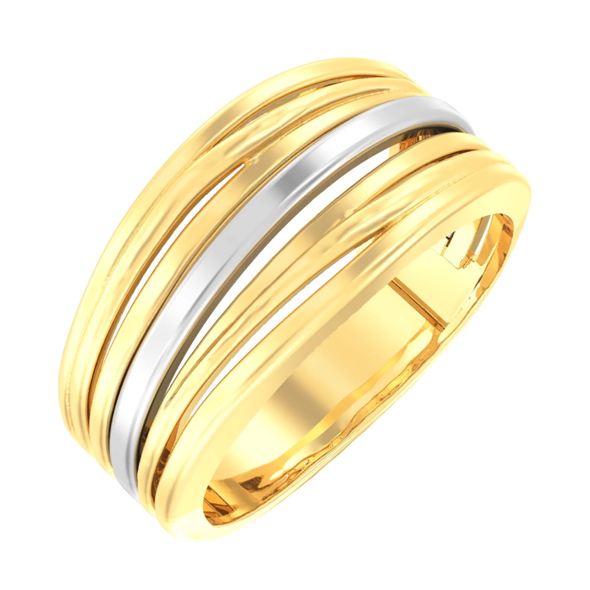 Кольцо из желтого золота - 1513706 – изображение 1