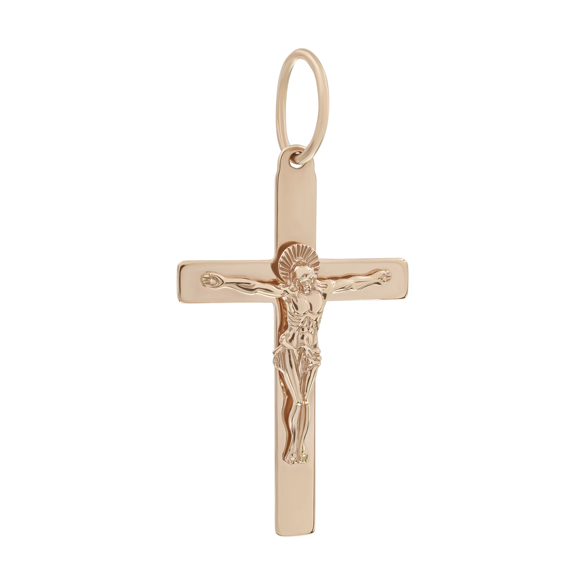 Крест из красного золота - 375513 – изображение 2