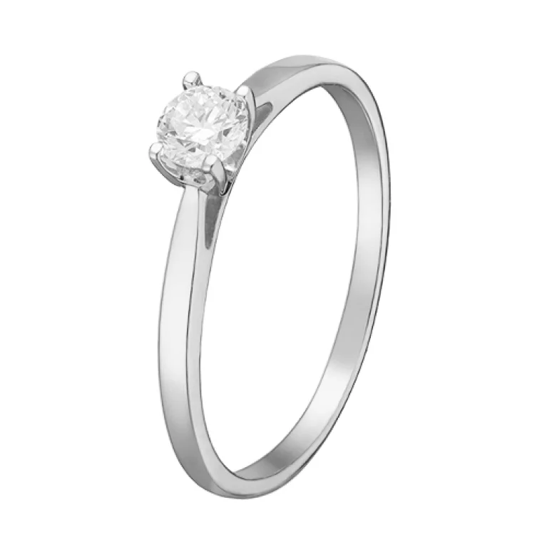 Золотое кольцо с бриллиантом. Артикул 1105029202: цена, отзывы, фото – купить в интернет-магазине AURUM