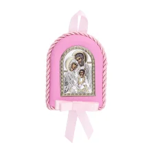 Дитячий подарунок "Святе сімейство" в сріблі - 2079813