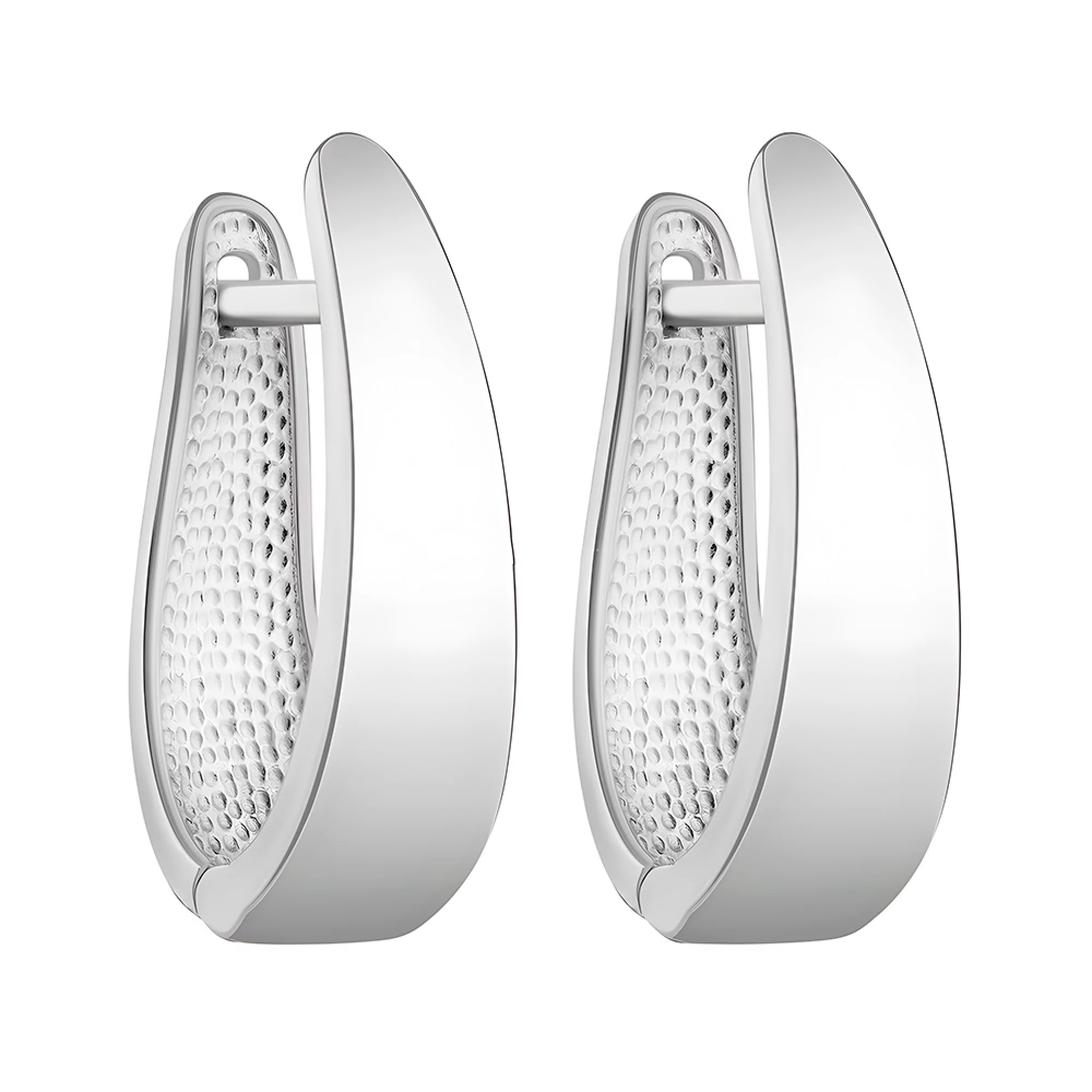 Срібні сережки - 614175 – зображення 1