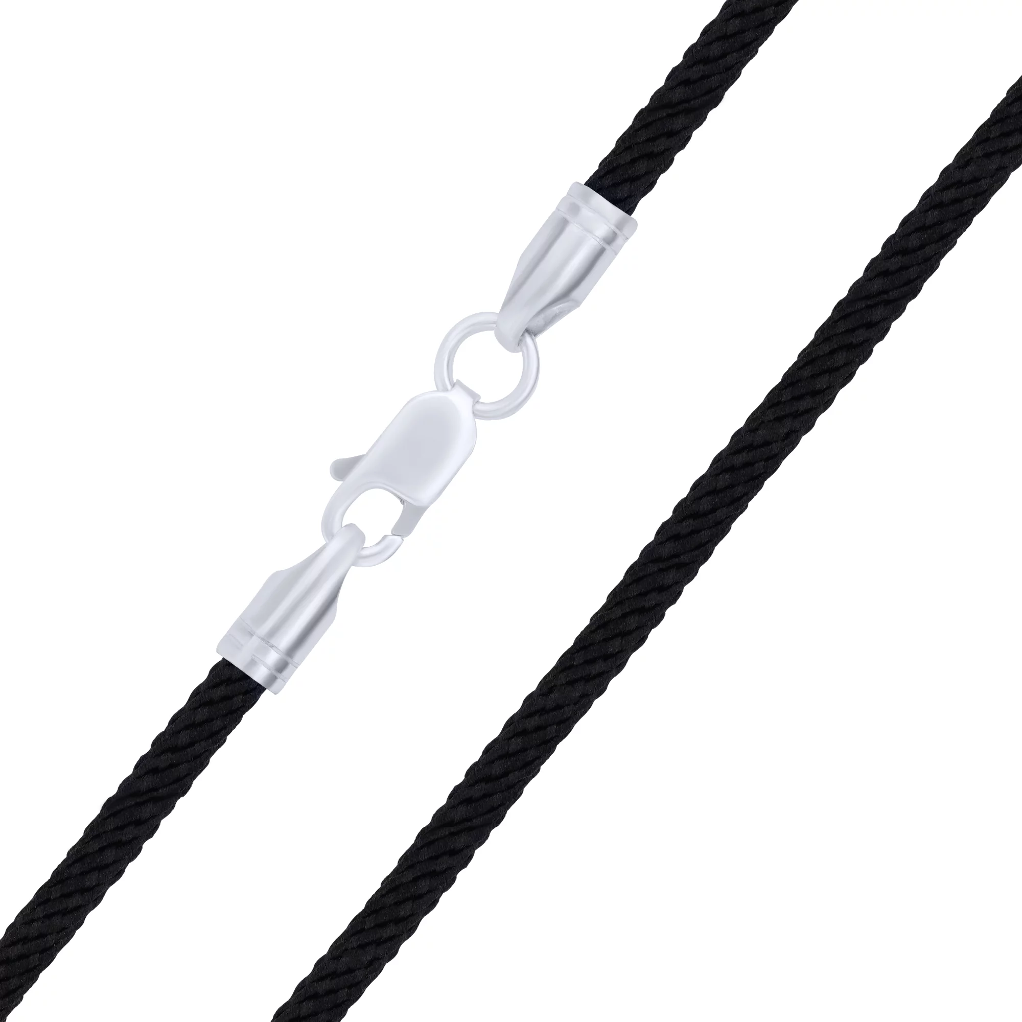 Шелковый шнурок с серебром - 1682649 – изображение 1