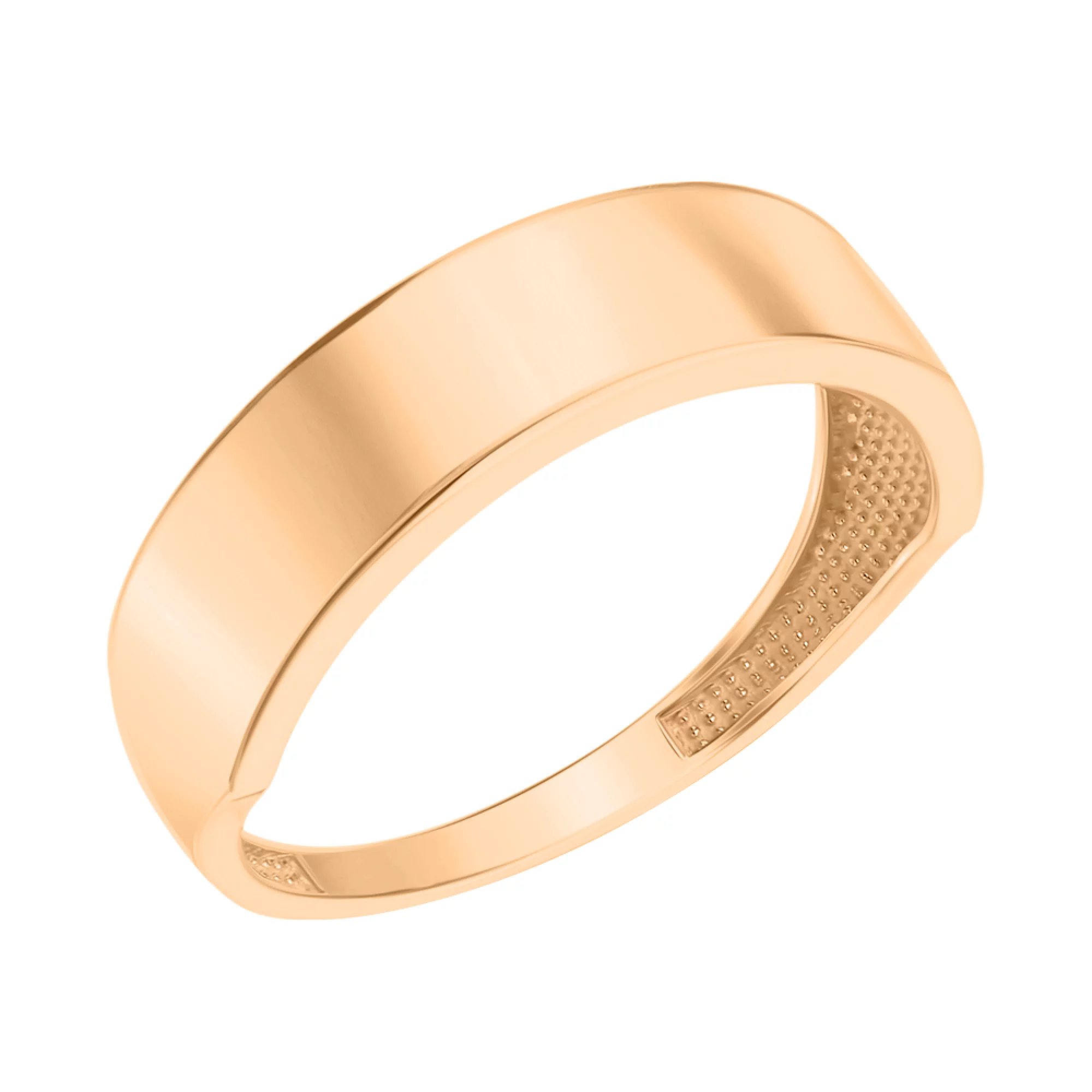 Кольцо из красного золота - 1519314 – изображение 1