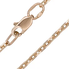 Золотий ланцюг з плетінням якір - 648753