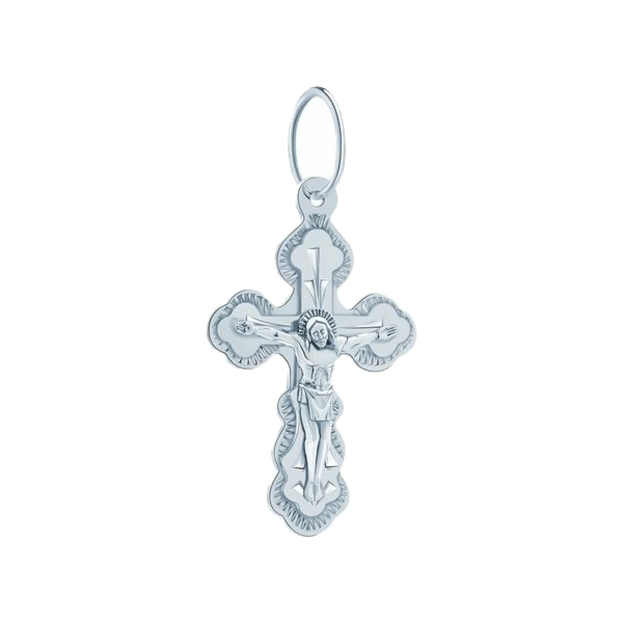 Серебряный крестик - 383572 - 1