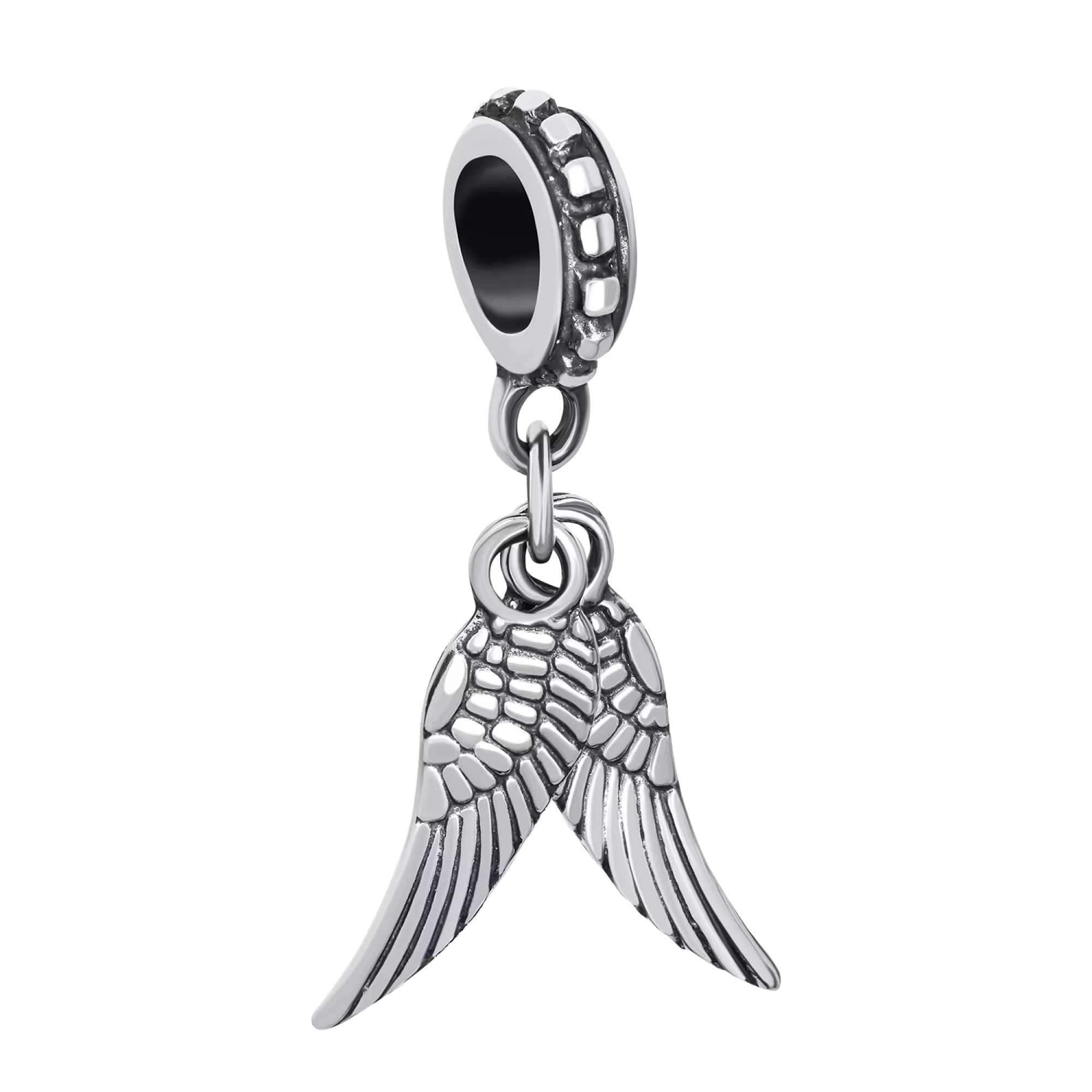 Шарм "Крылья" из серебра - 1453623 – изображение 1