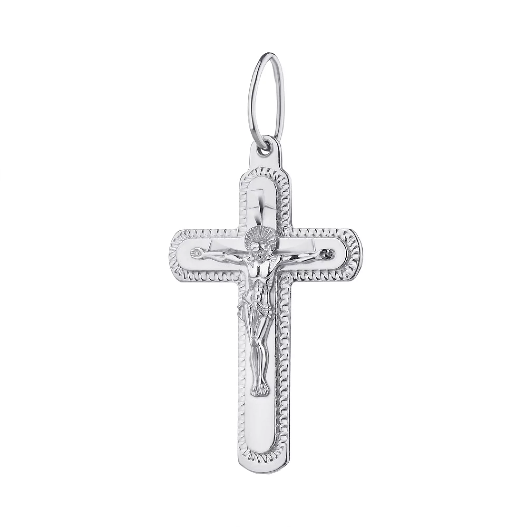 Православный крест из серебра - 1581687 – изображение 1