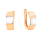 Сережки из красного золота - 963398