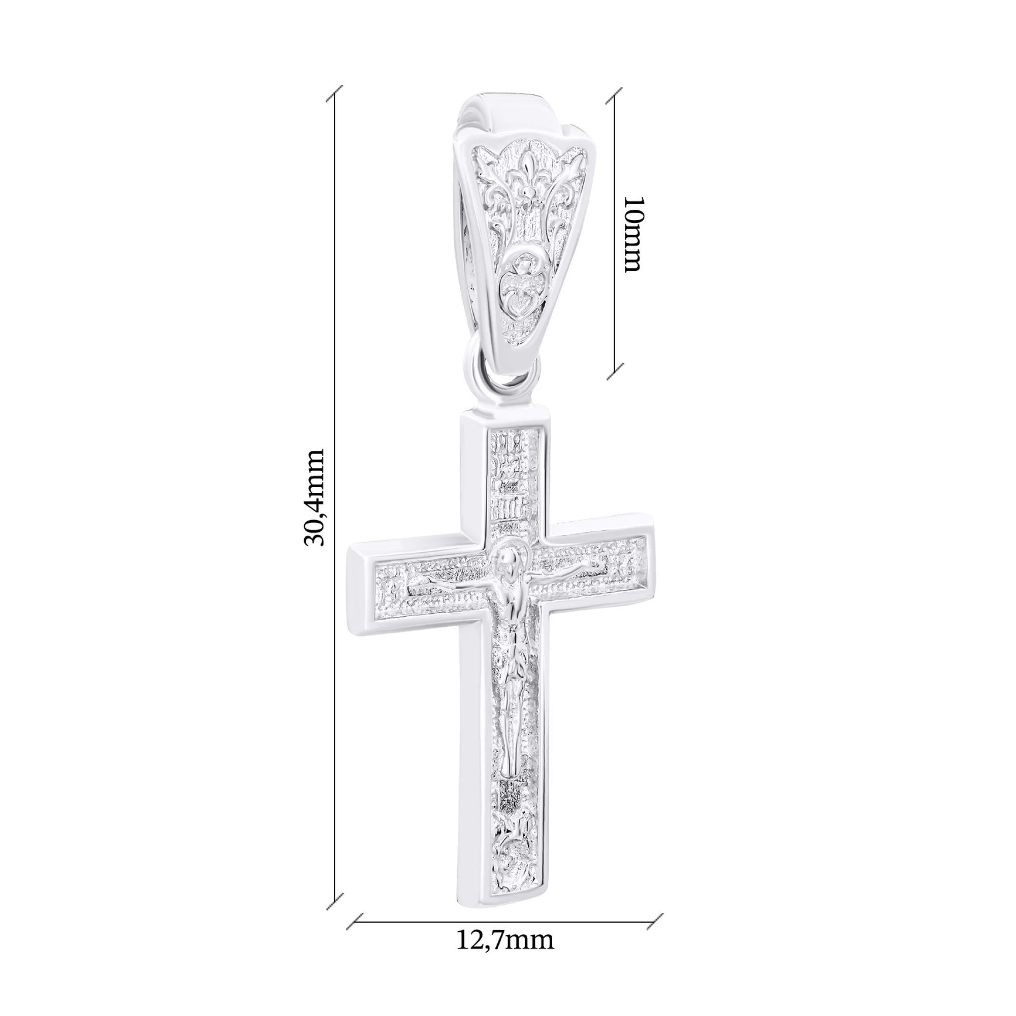 Срібний хрестик - 1546687 – зображення 3