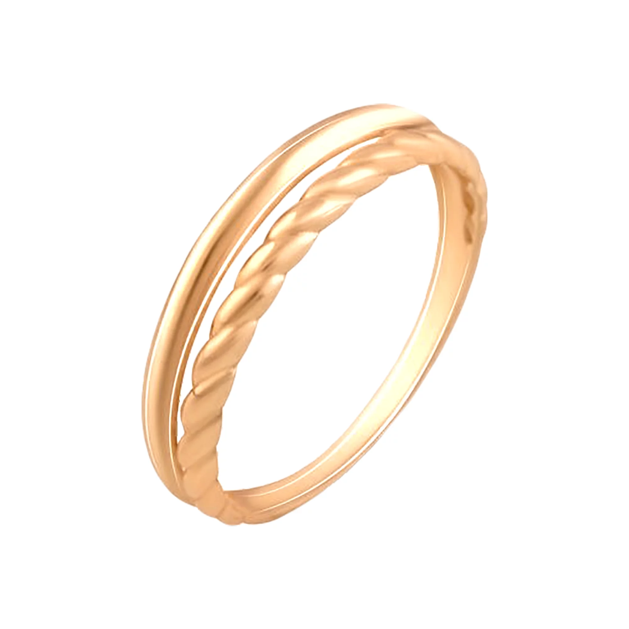Кольцо из красного золота - 960842 – изображение 1