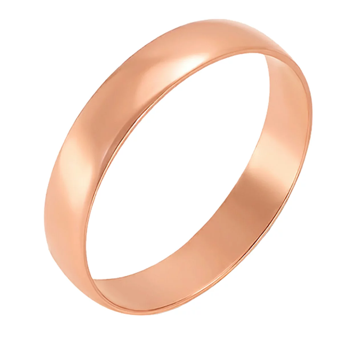 Обручальное кольцо из красного золота Классика. Артикул 239226: цена, отзывы, фото – купить в интернет-магазине AURUM