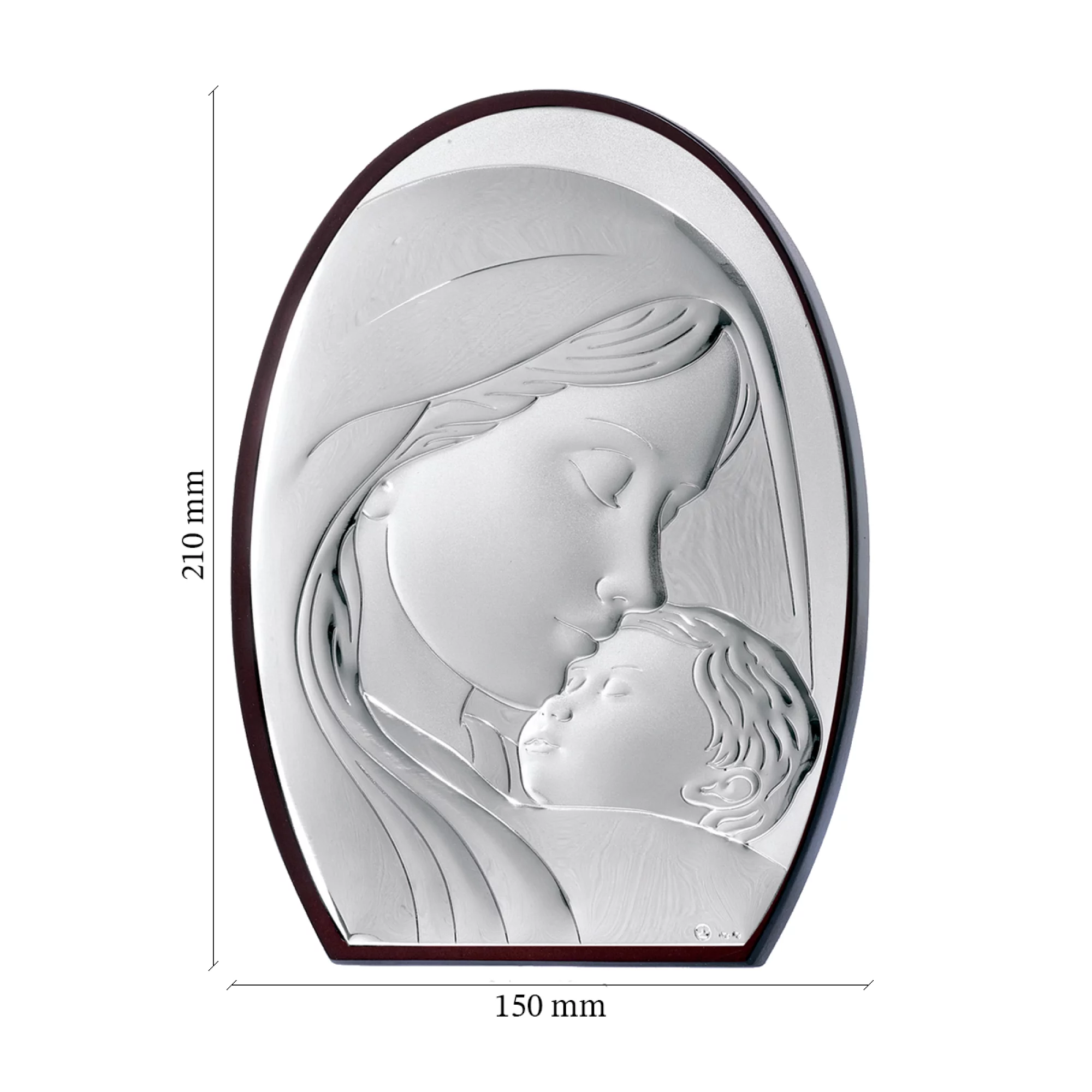 Ікона "Богородиця з немовлям" 15x21 - 414490 – зображення 2