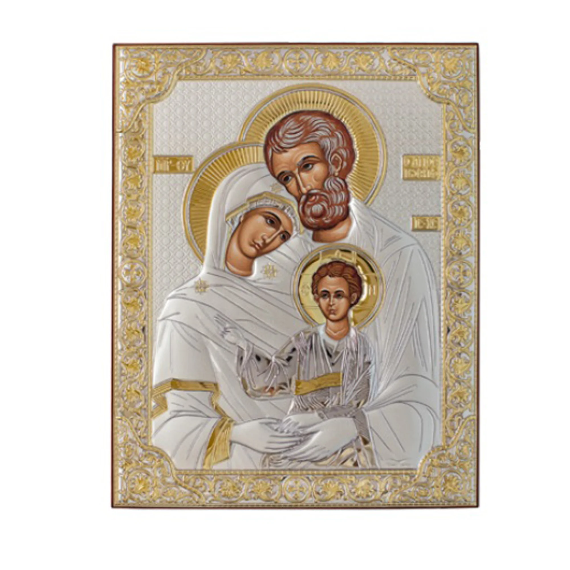 Икона в серебре "Святое Семейство" - 1762346 - 1