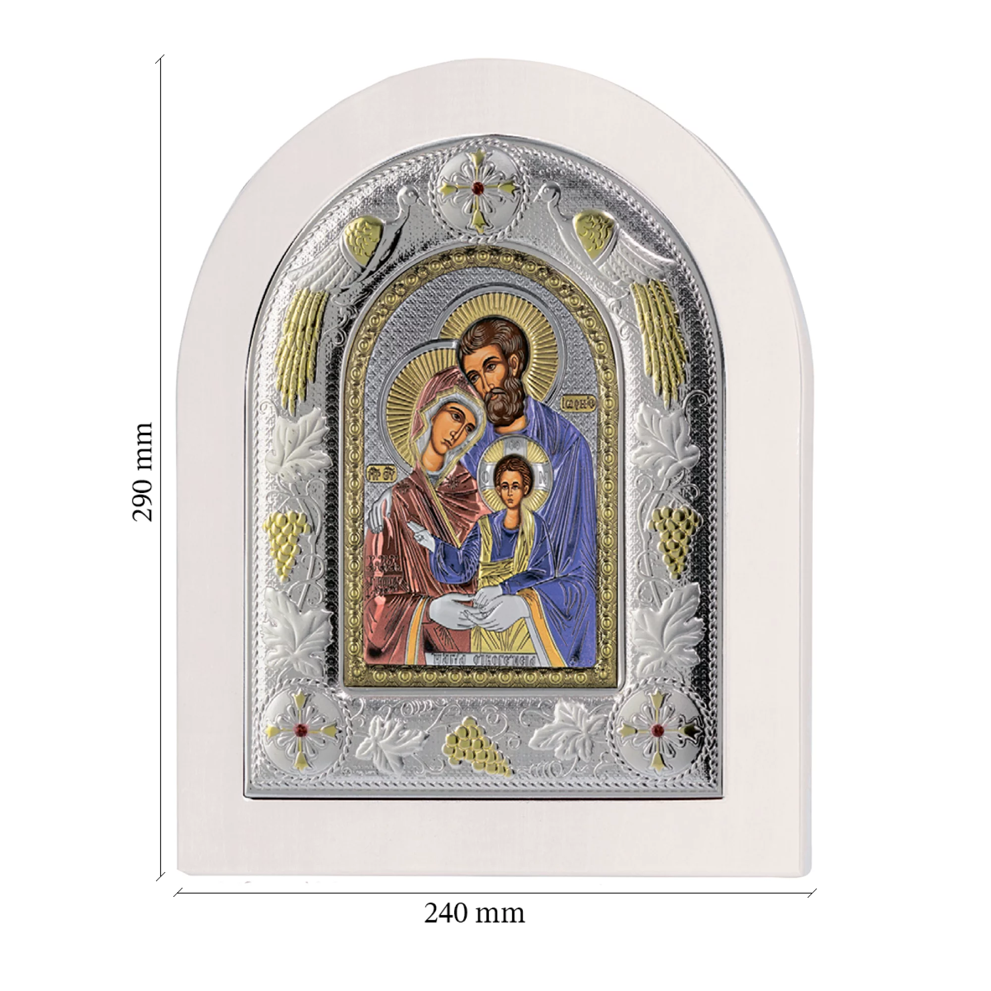 Икона "Святое Семейство" 24x29 - 413446 – изображение 2