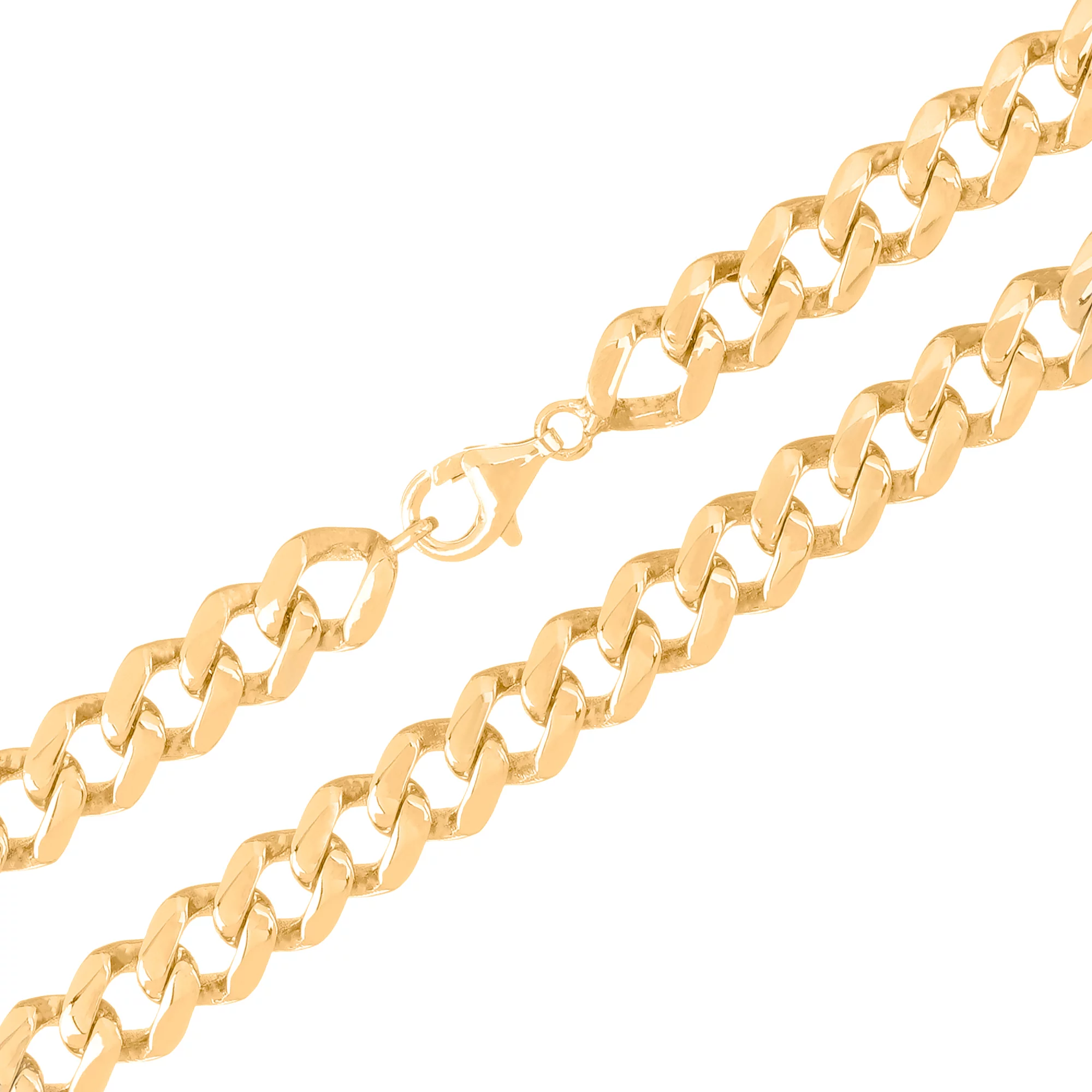 Браслет из красного золота в плетении панцирь - 1737764 – изображение 4