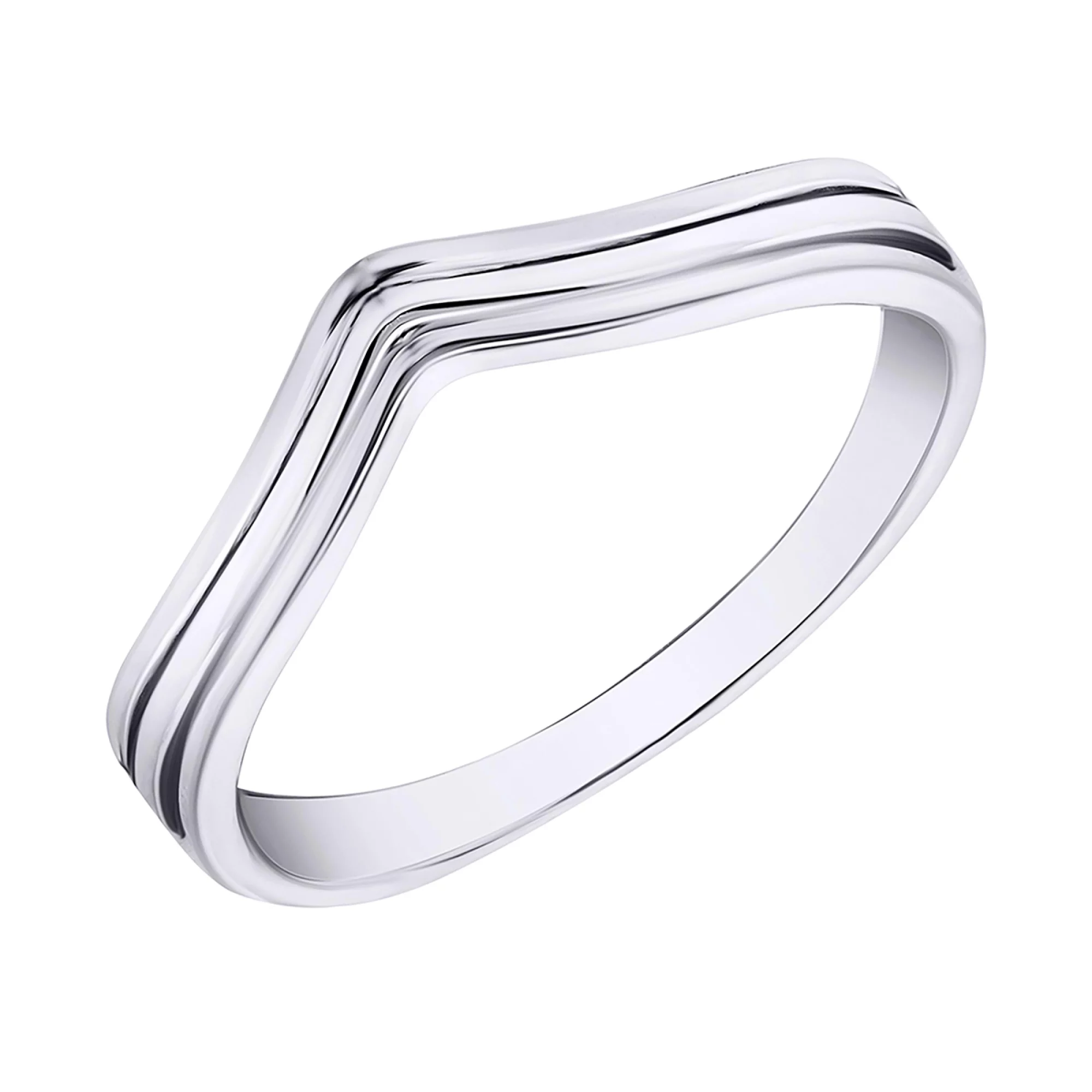 Кольцо из серебра в минималистическом стиле - 1512479 – изображение 1