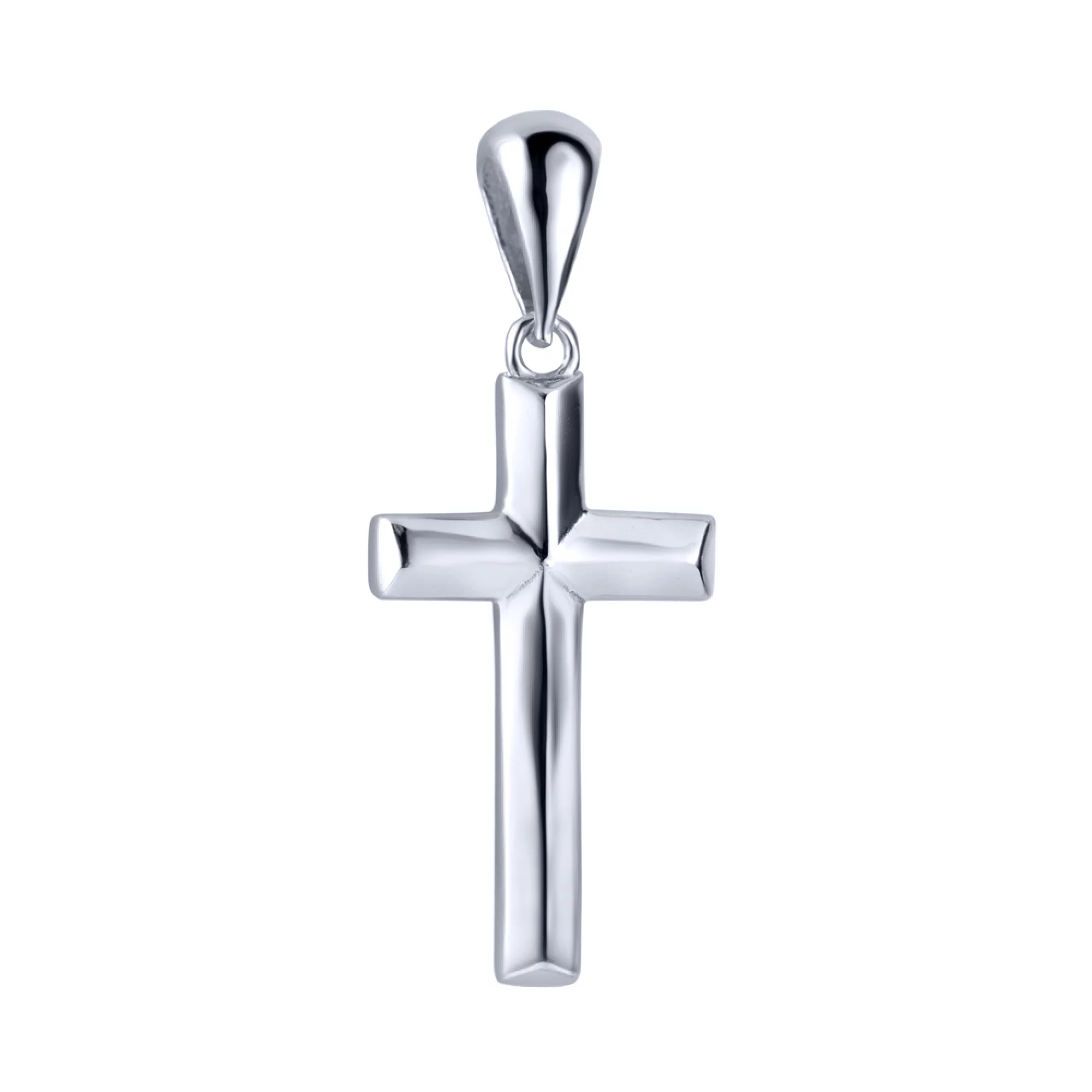 Декоративний хрестик зі срібла - 1785574 – зображення 1
