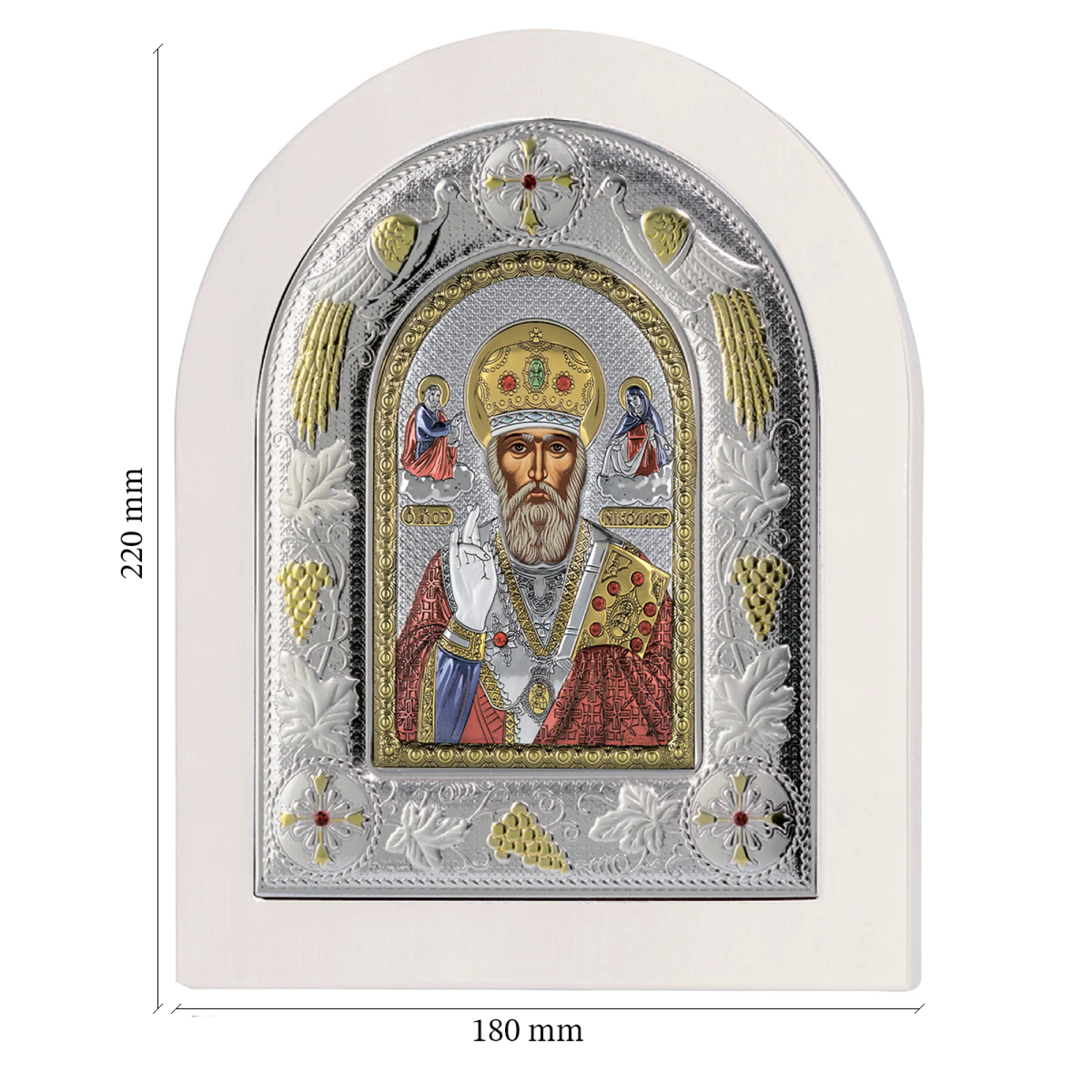 Икона Святой "Николай Чудотворец" 18x22 - 414368 - 2