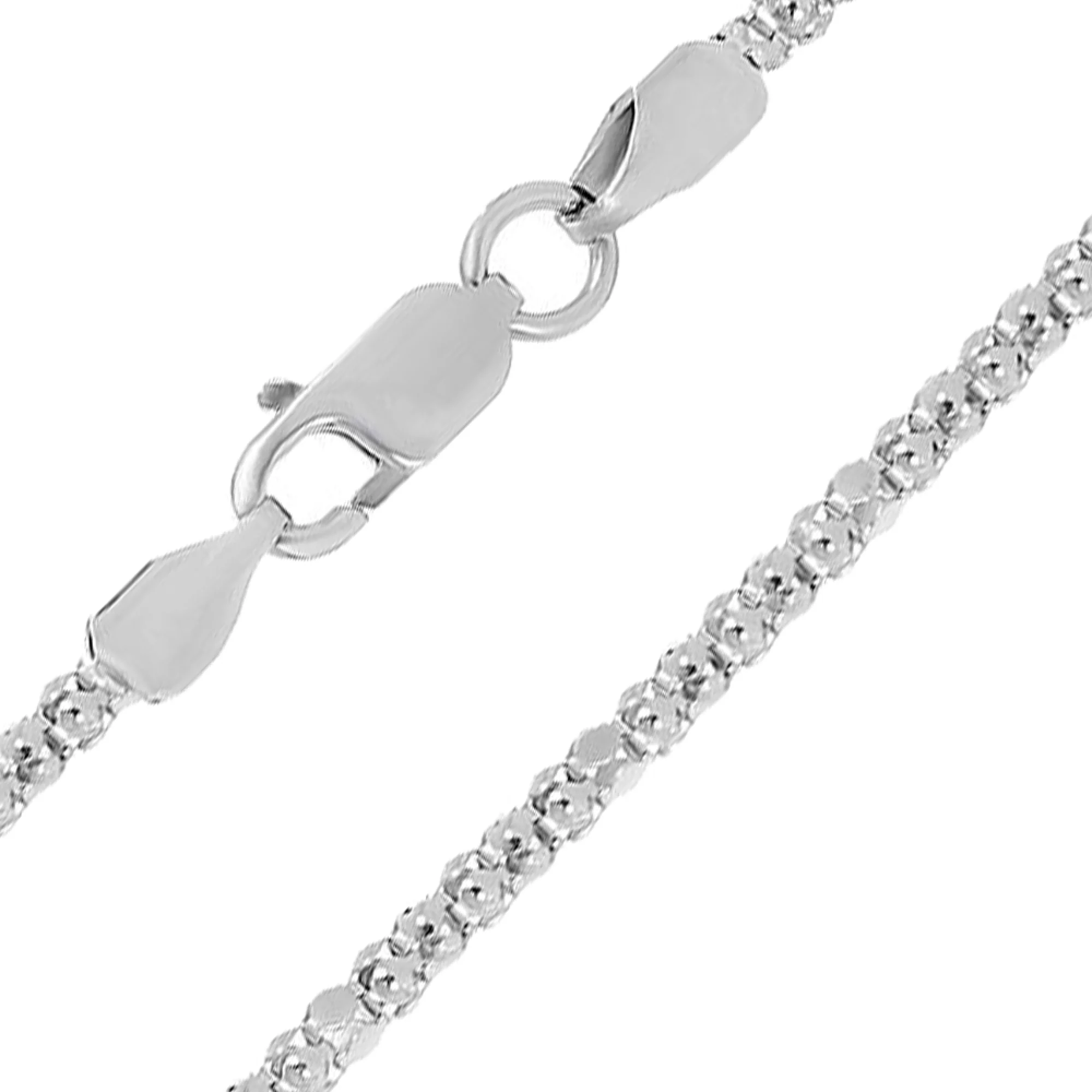 Цепочка из серебра Попкорн - 1106364 - 1