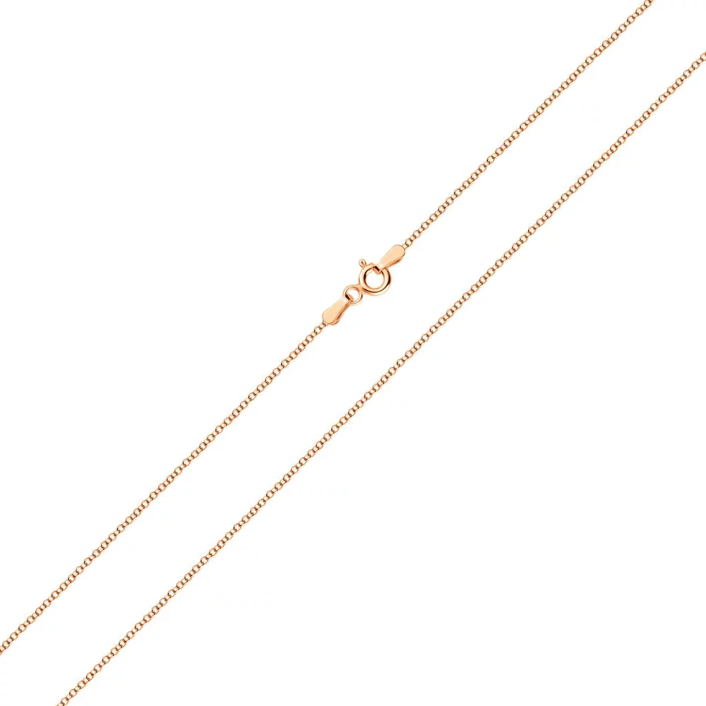 Цепочка из красного золота плетение Якорь. Артикул 300802: цена, отзывы, фото – купить в интернет-магазине AURUM