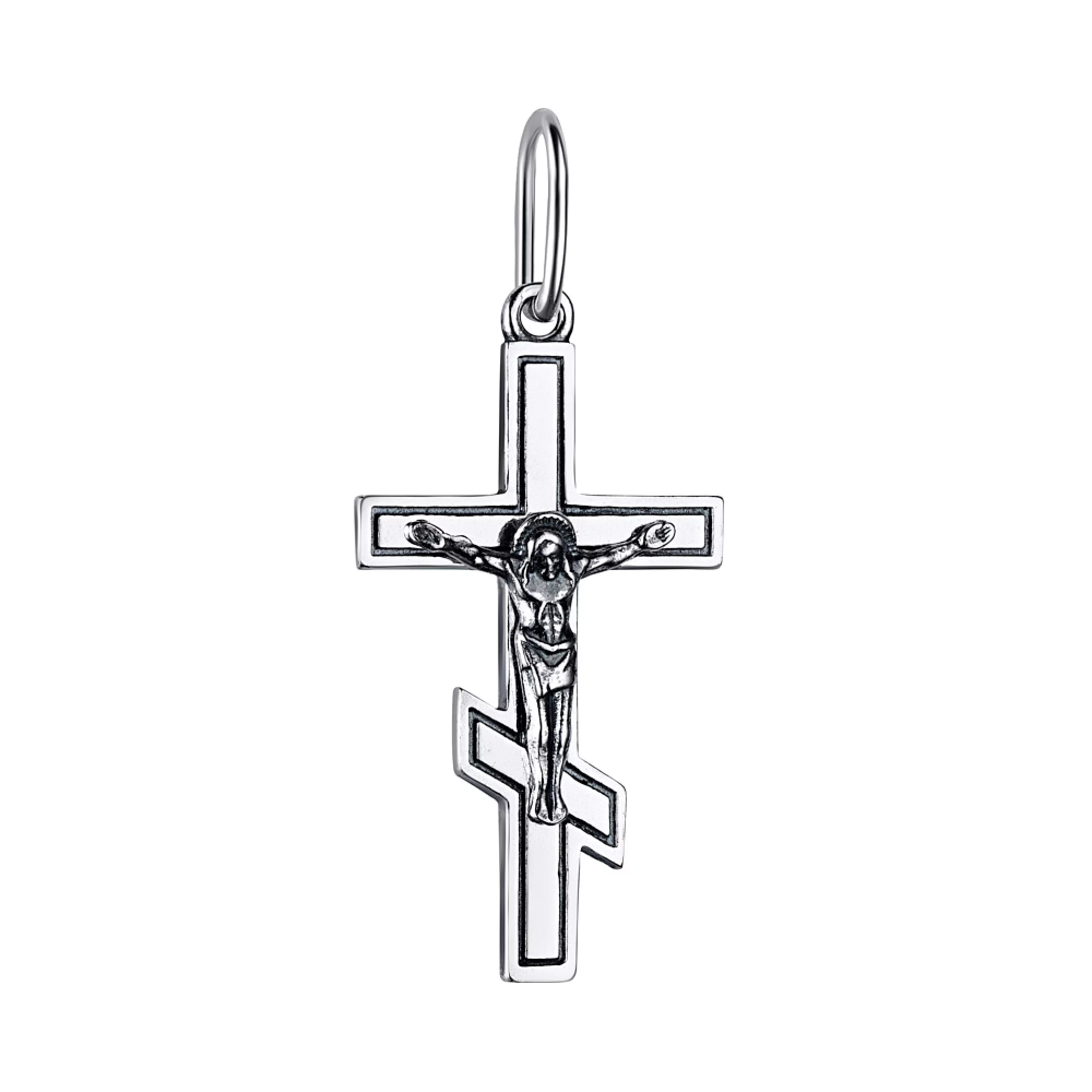 Срібний хрестик - 1450278 – зображення 1