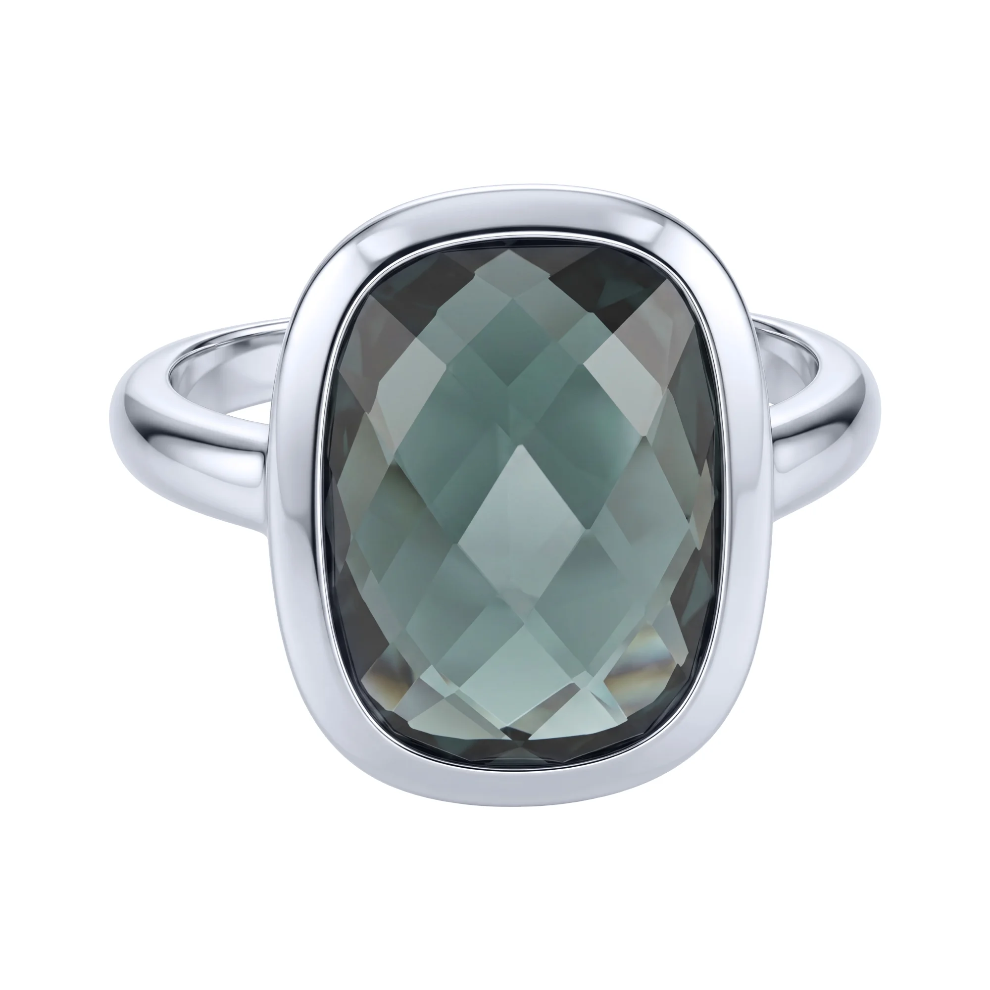 Серебряное кольцо с топазом лондон - 2287776 - 2