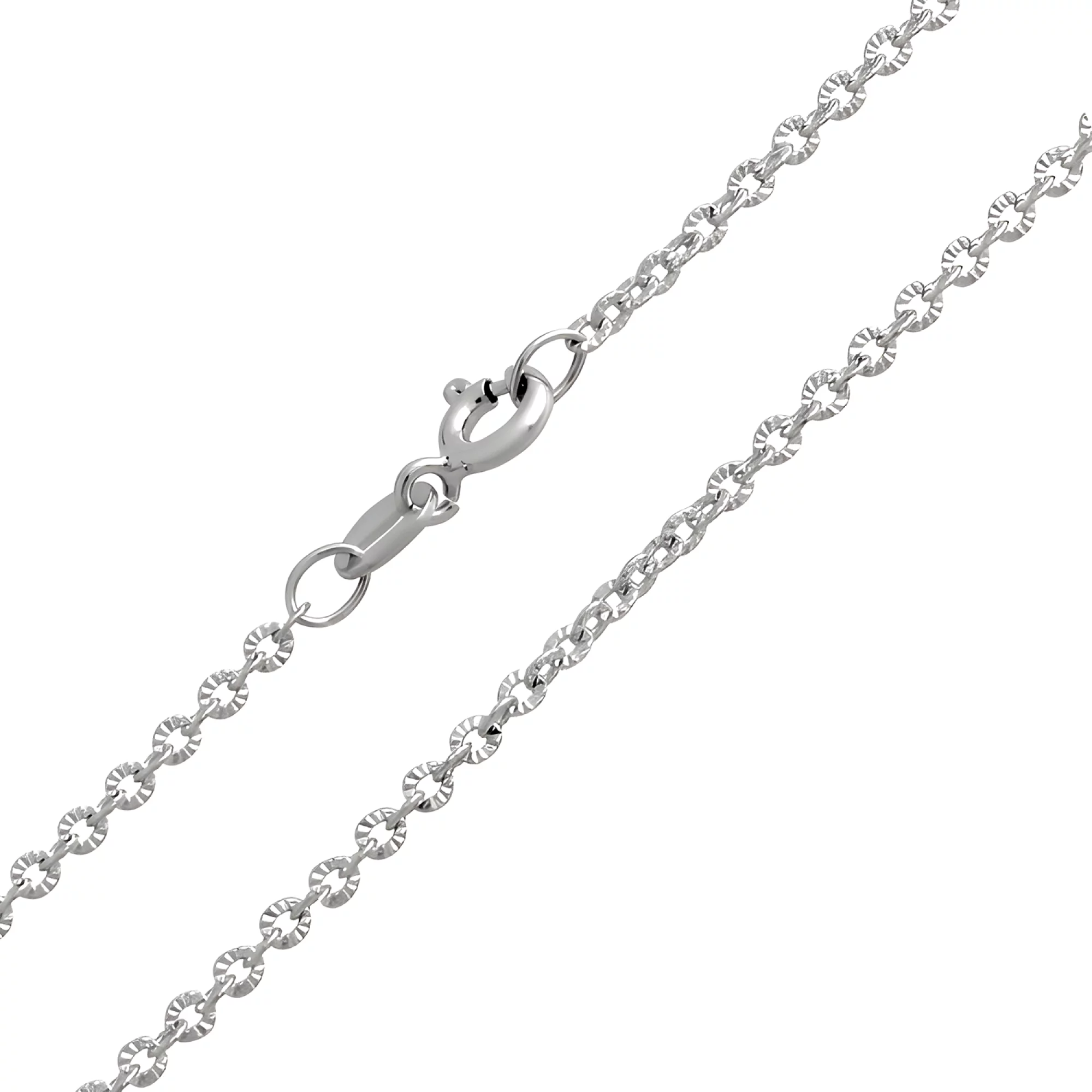 Цепочка из серебра якорное плетение - 1543391 – изображение 1
