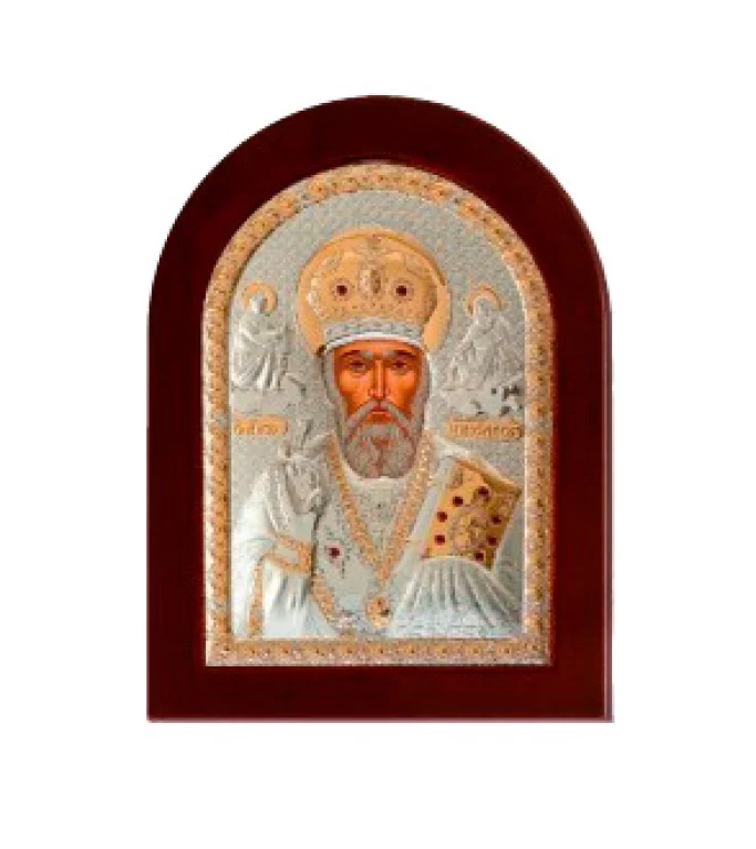 Икона "Святой Николай" (200 x 260 мм). Артикул MA/E1108AX: цена, отзывы, фото – купить в интернет-магазине AURUM