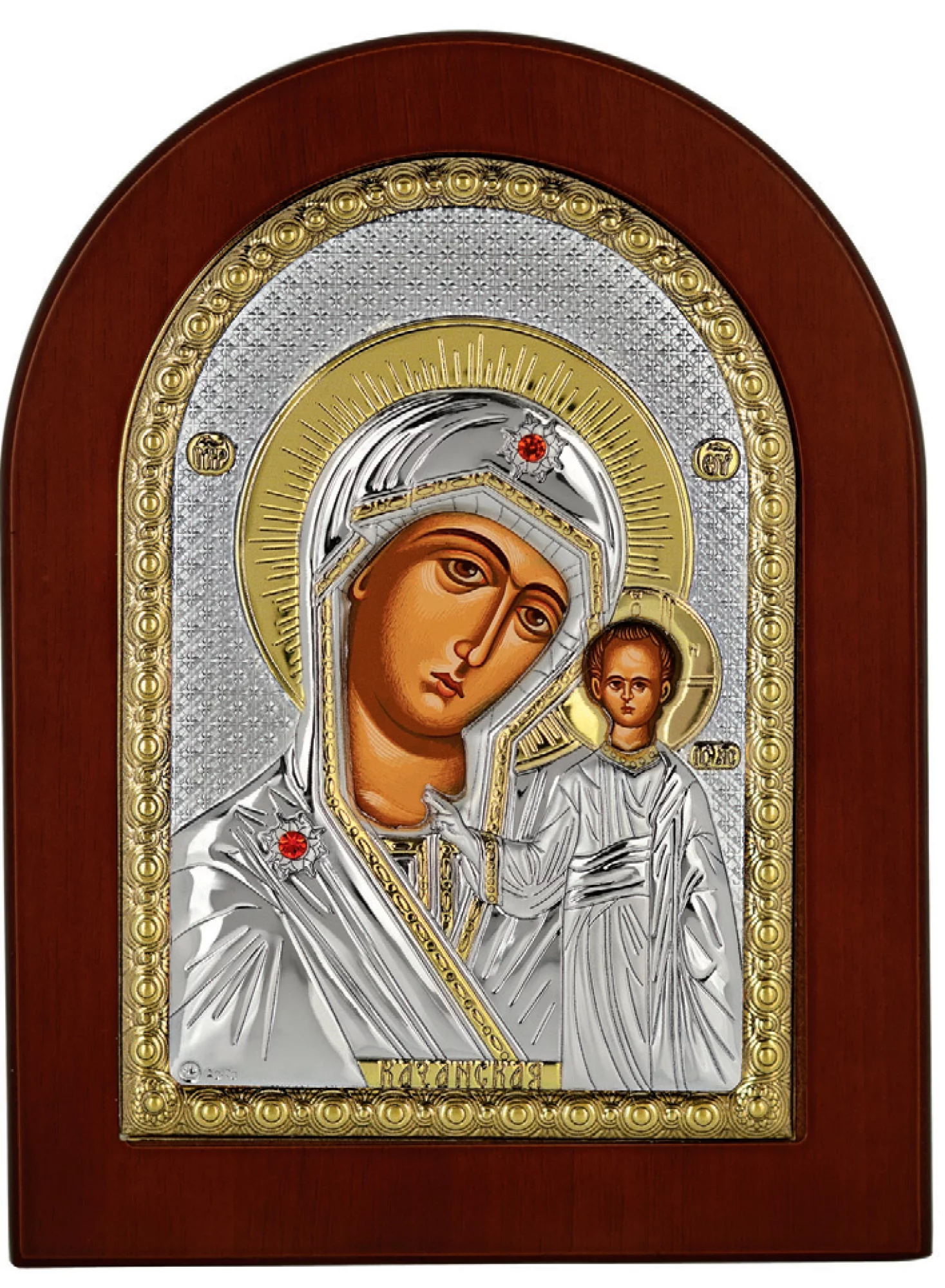 Ікона Богородиця "Казанська" 100х140 мм - 1100424 – зображення 1