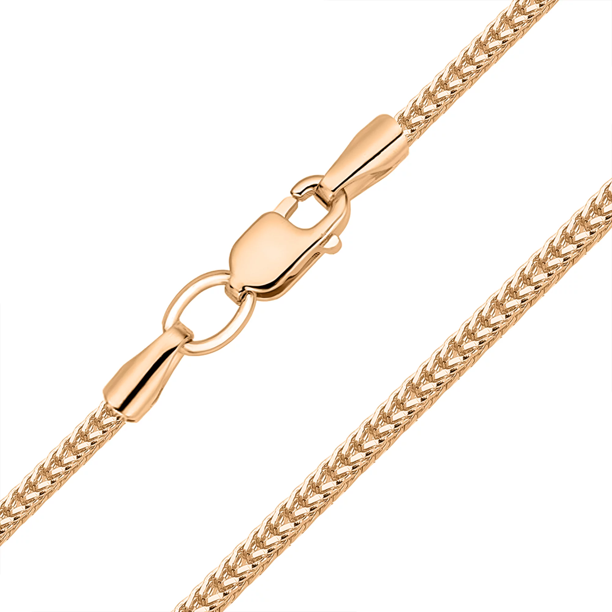 Золотая цепочка плетение спига - 1599455 – изображение 1
