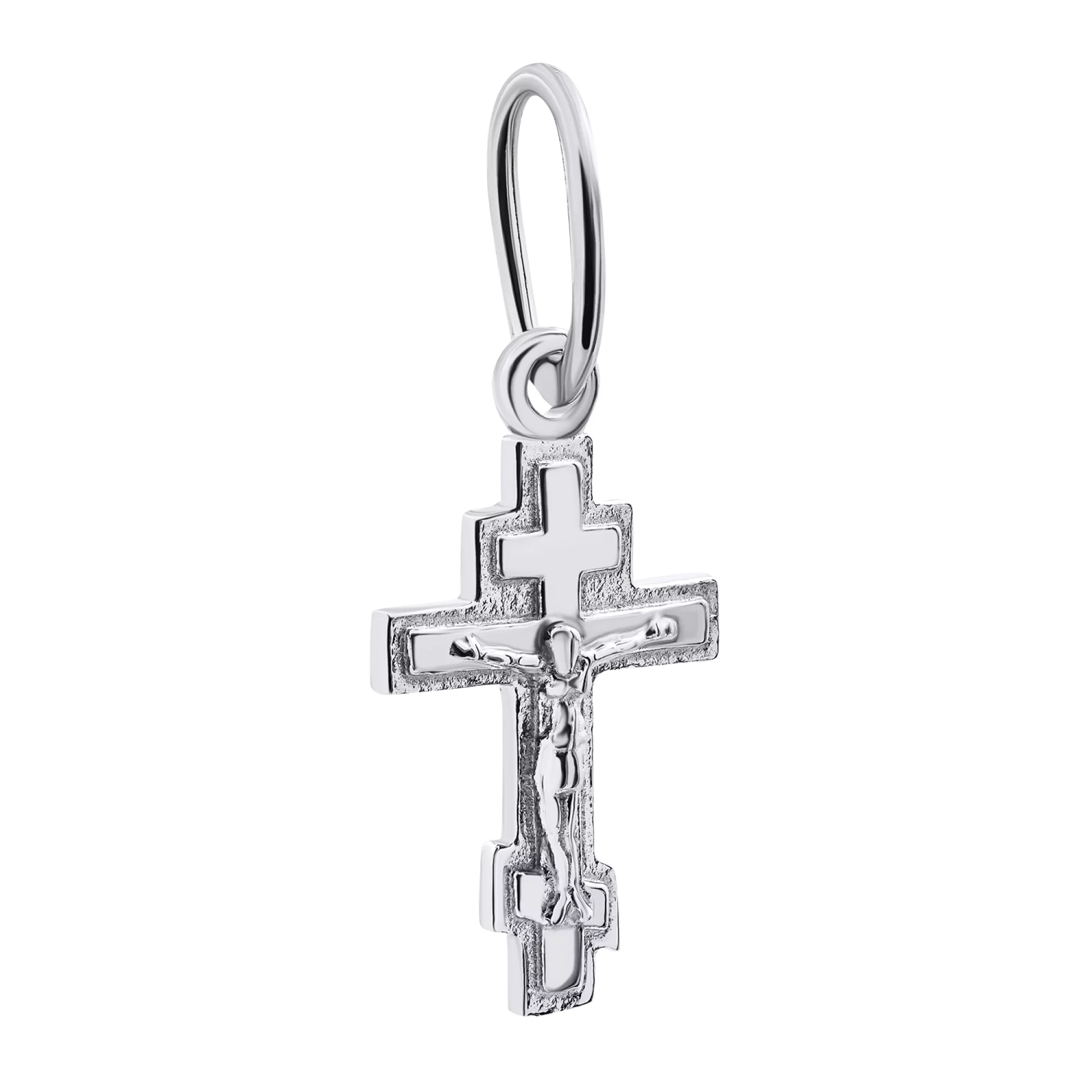 Восьмиконечный серебряный крестик - 1521096 – изображение 1