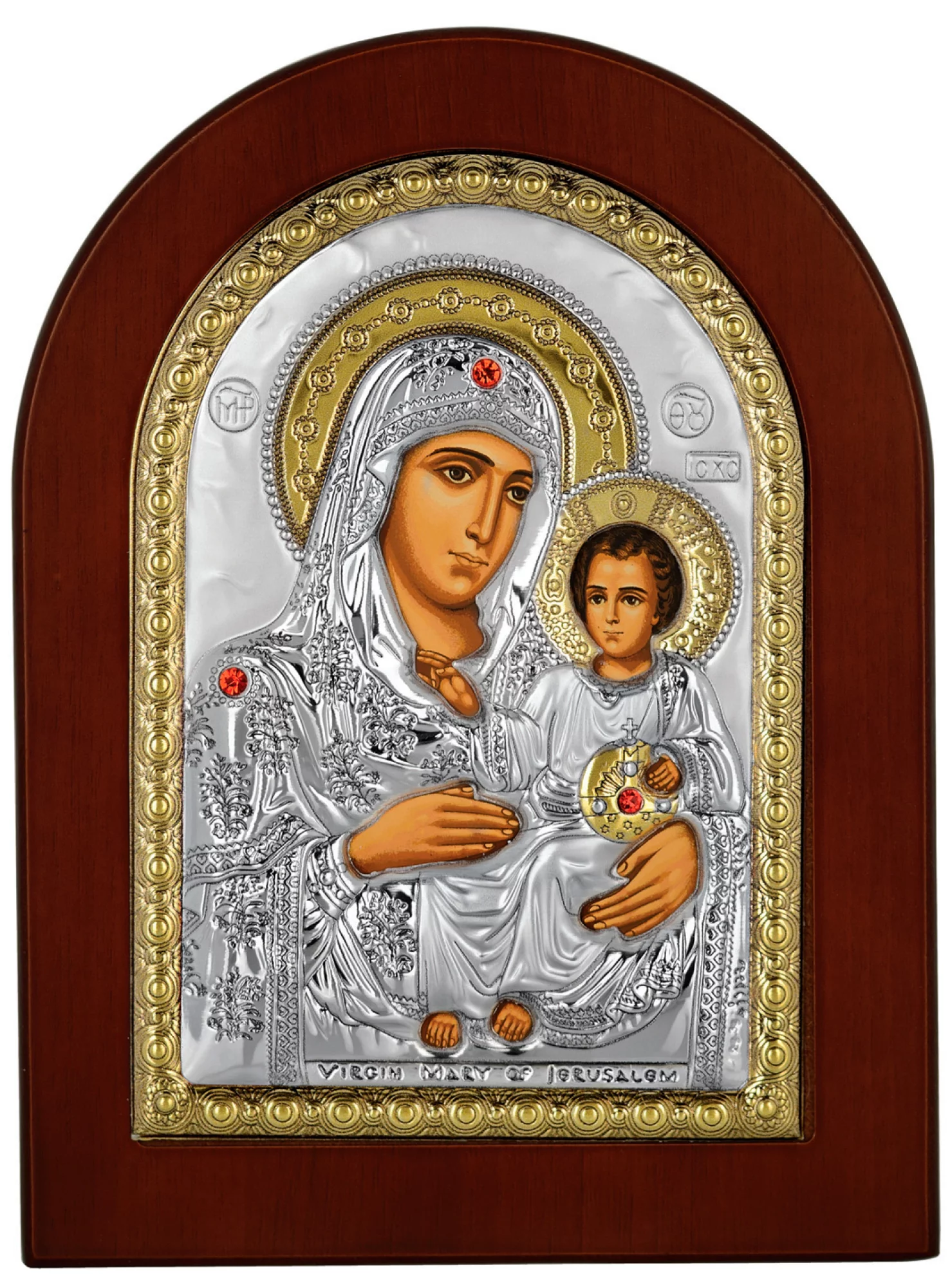 Икона Пресвятая Богородица «Иерусалимская». Размер 15х21 см - 413310 – изображение 1