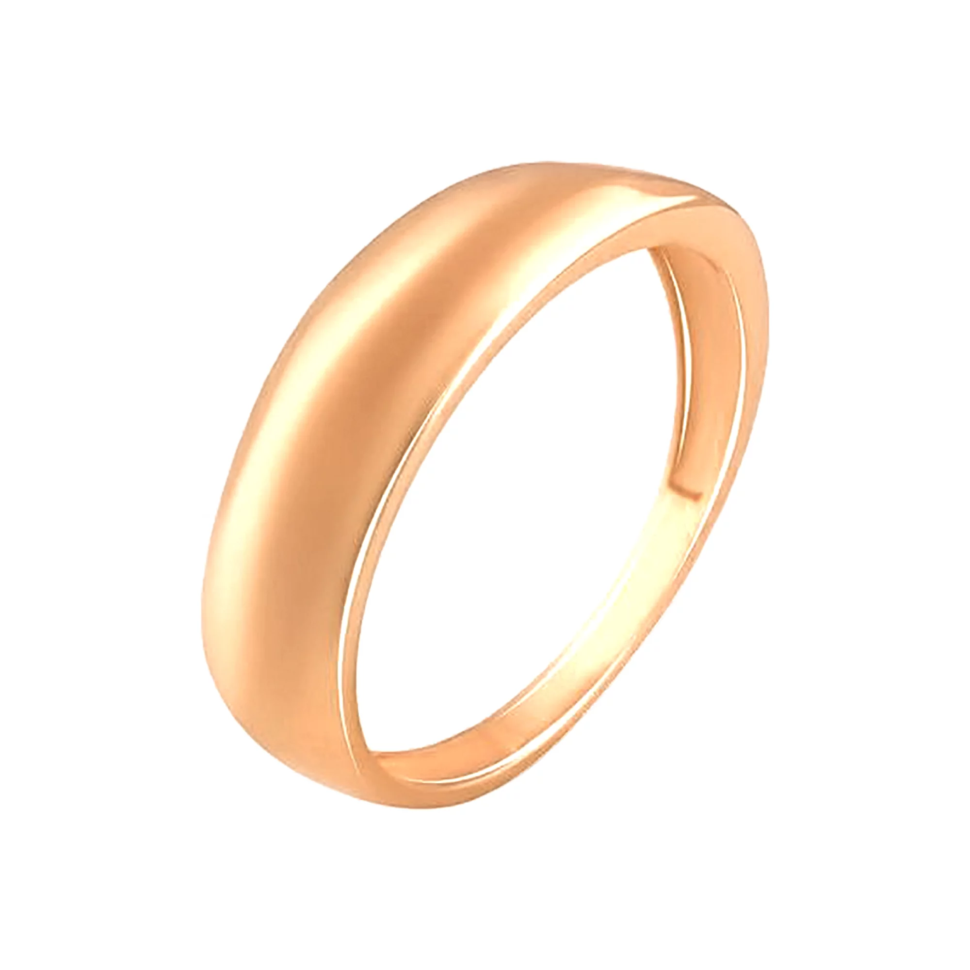 Кольцо из красного золота - 970392 – изображение 1