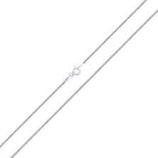 Ланцюжок у сріблі плетіння панцир - 1800042