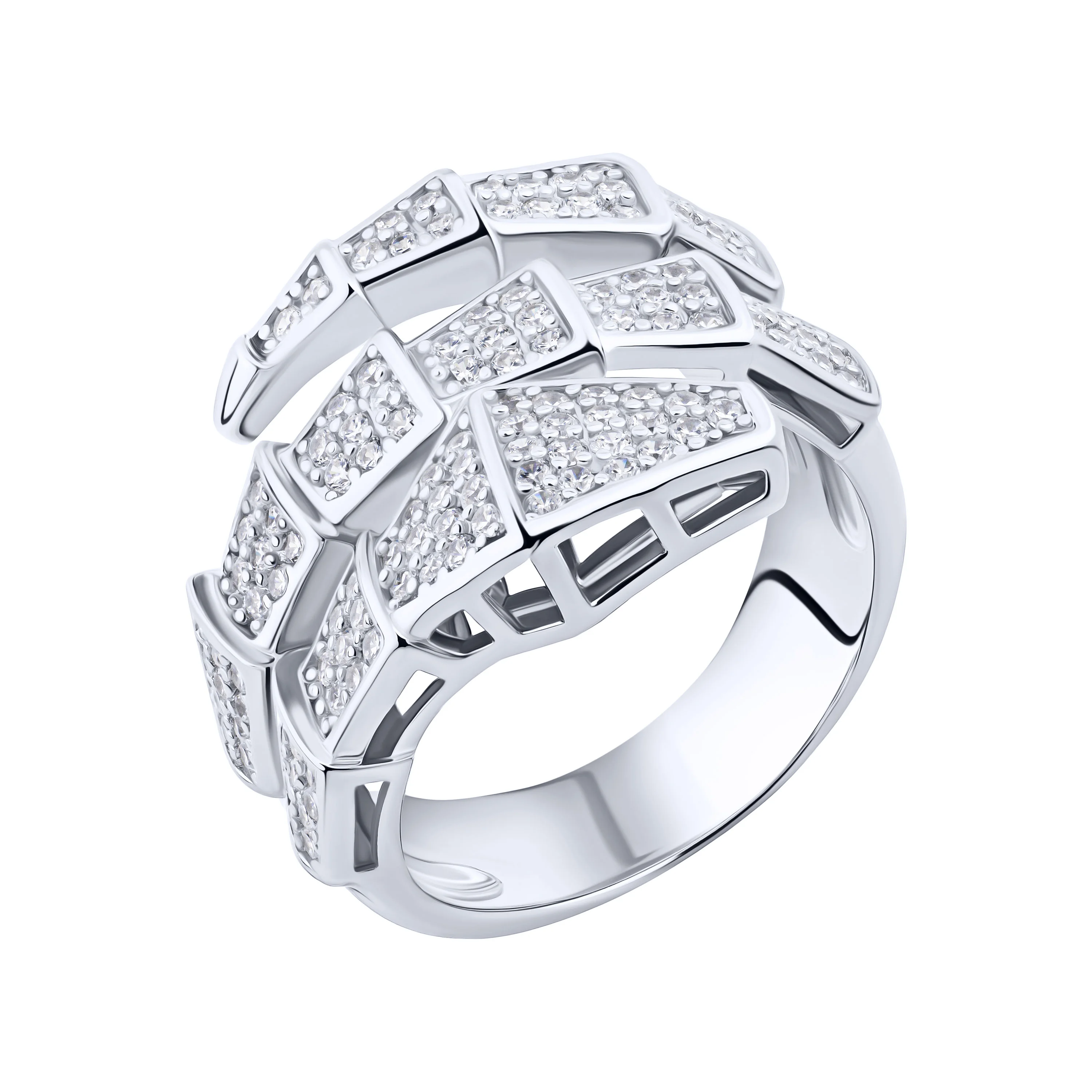 Срібні каблучки в стилі Булгарі