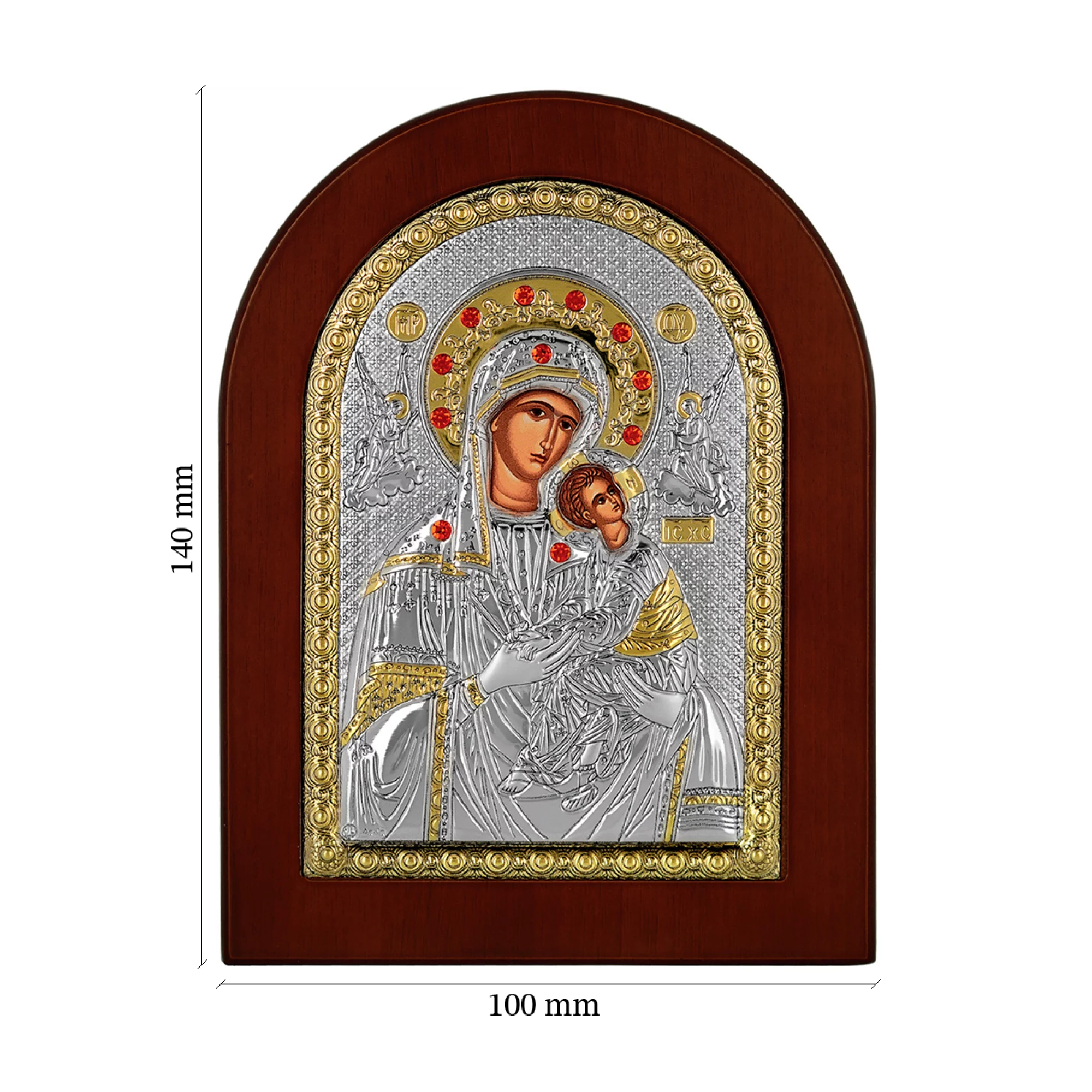 Ікона Пресвята Богородиця "Страсна" 10х14 см - 413384 – зображення 2