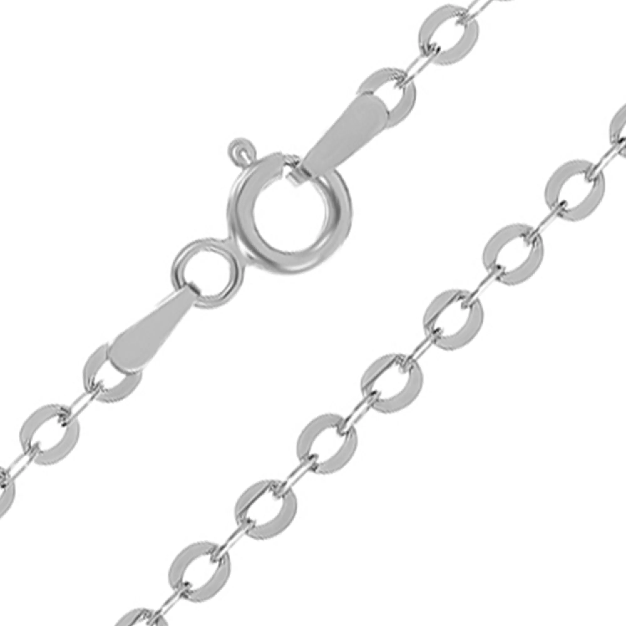 Серебряная цепочка плетение якорь круглый. Артикул 7508/151Р2/45: цена,отзывы, фото – купить в интернет-магазине AURUM