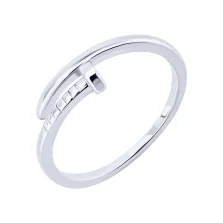 Срібна каблучка "Цвях" - 2122619