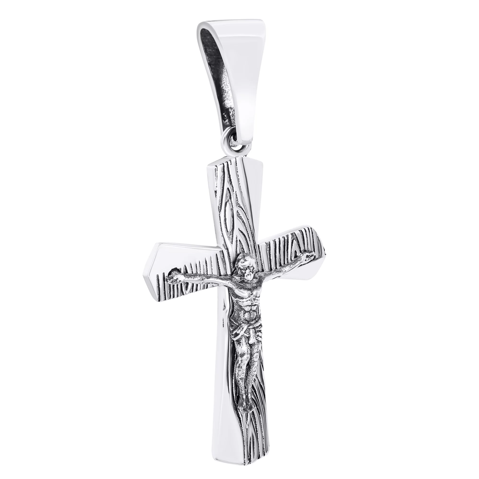 Крест серебряный с чернением - 1548970 – изображение 1