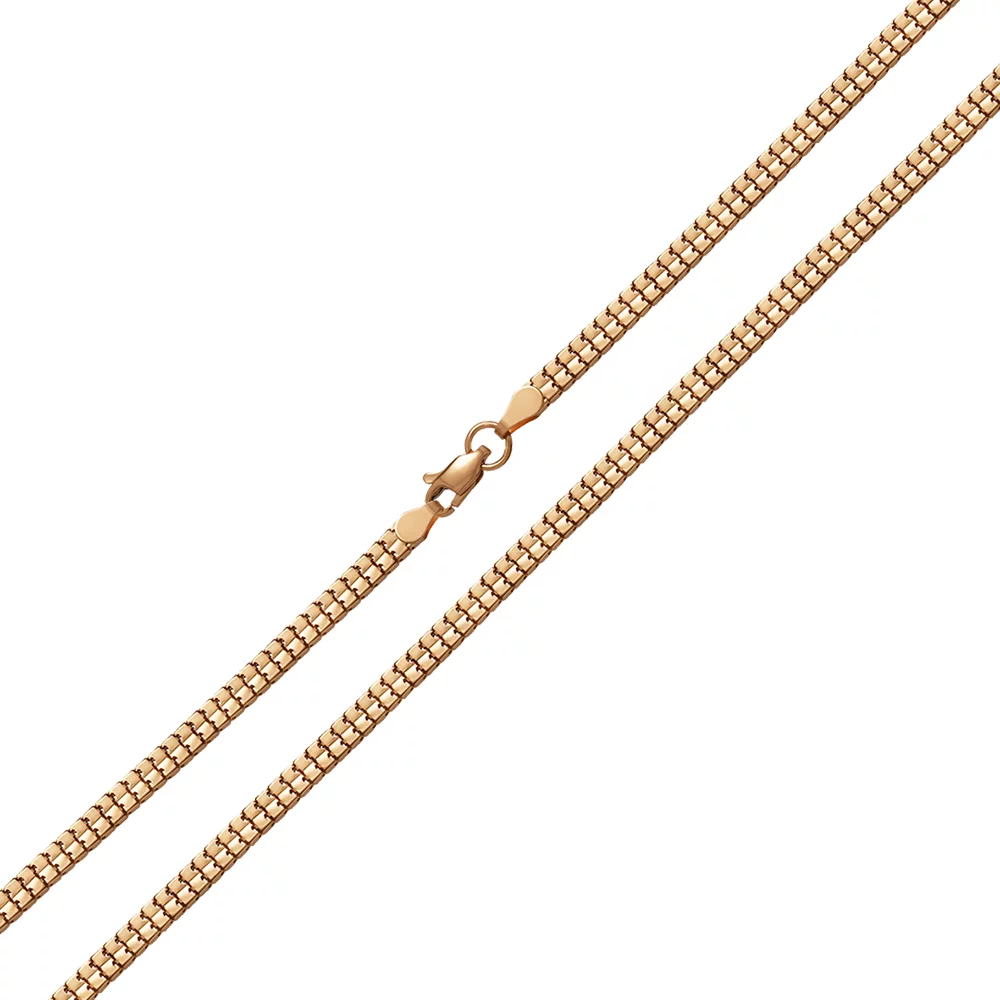 Цепочка из красного золота плетение Венецианское. Артикул 800501: цена, отзывы, фото – купить в интернет-магазине AURUM