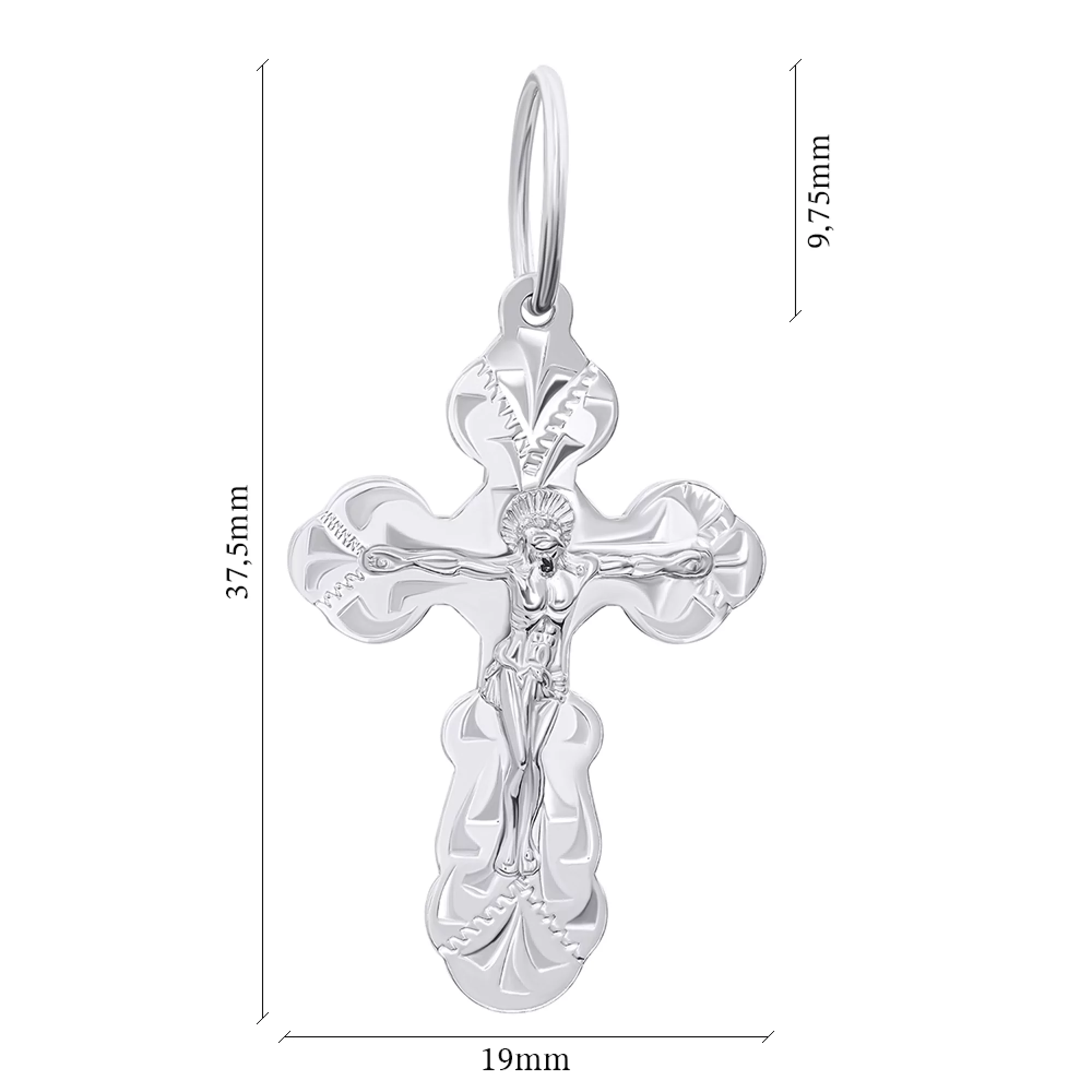 Срібний хрестик - 1487294 – зображення 3