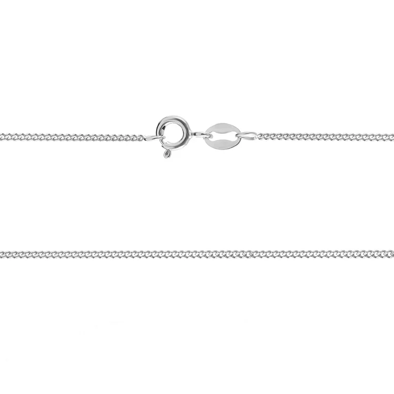 Срібний ланцюжок з плетінням Панцир. Артикул 7508/073Р2/35: ціна, відгуки, фото – купити в інтернет-магазині AURUM