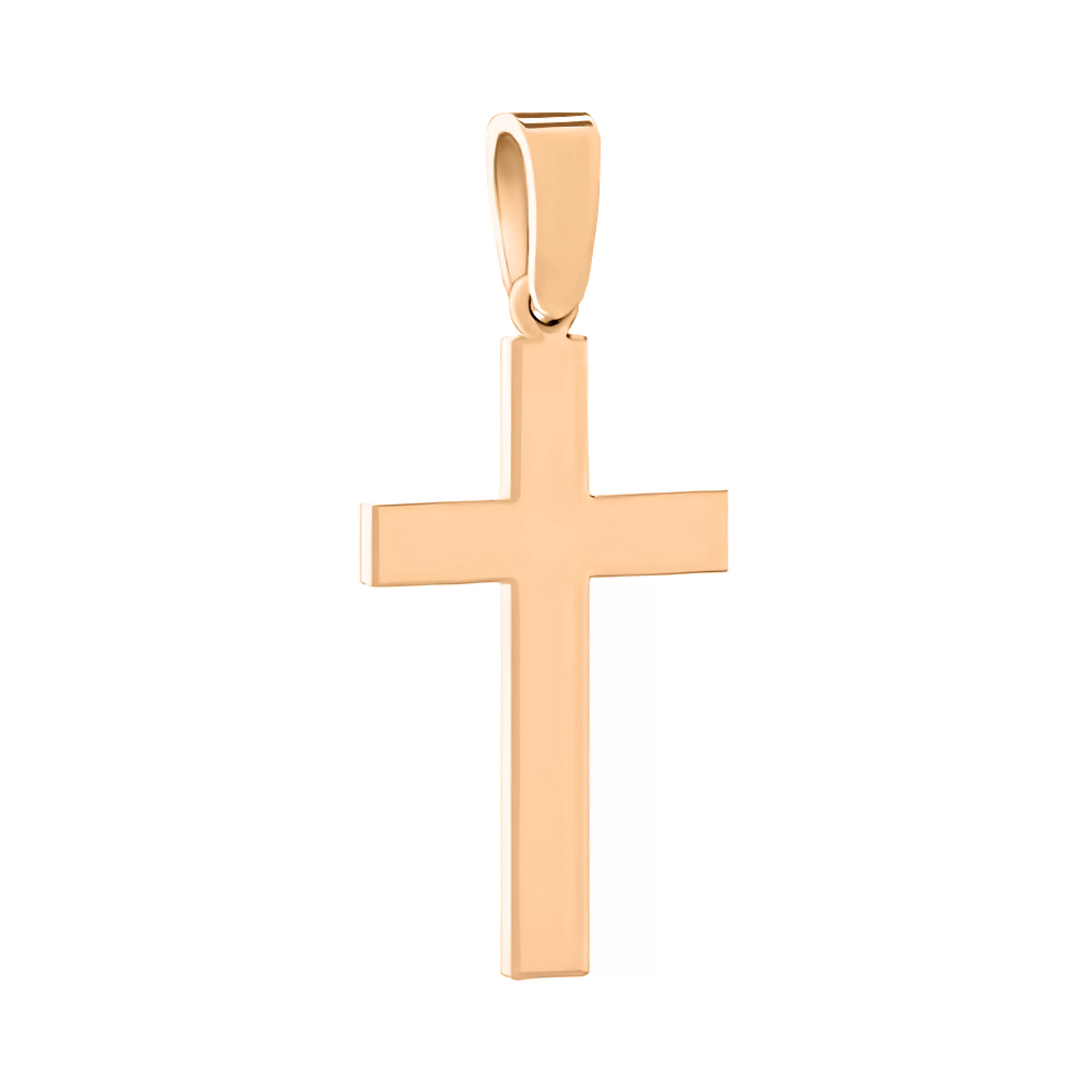 Крестик из красного золота - 1521738 – изображение 1